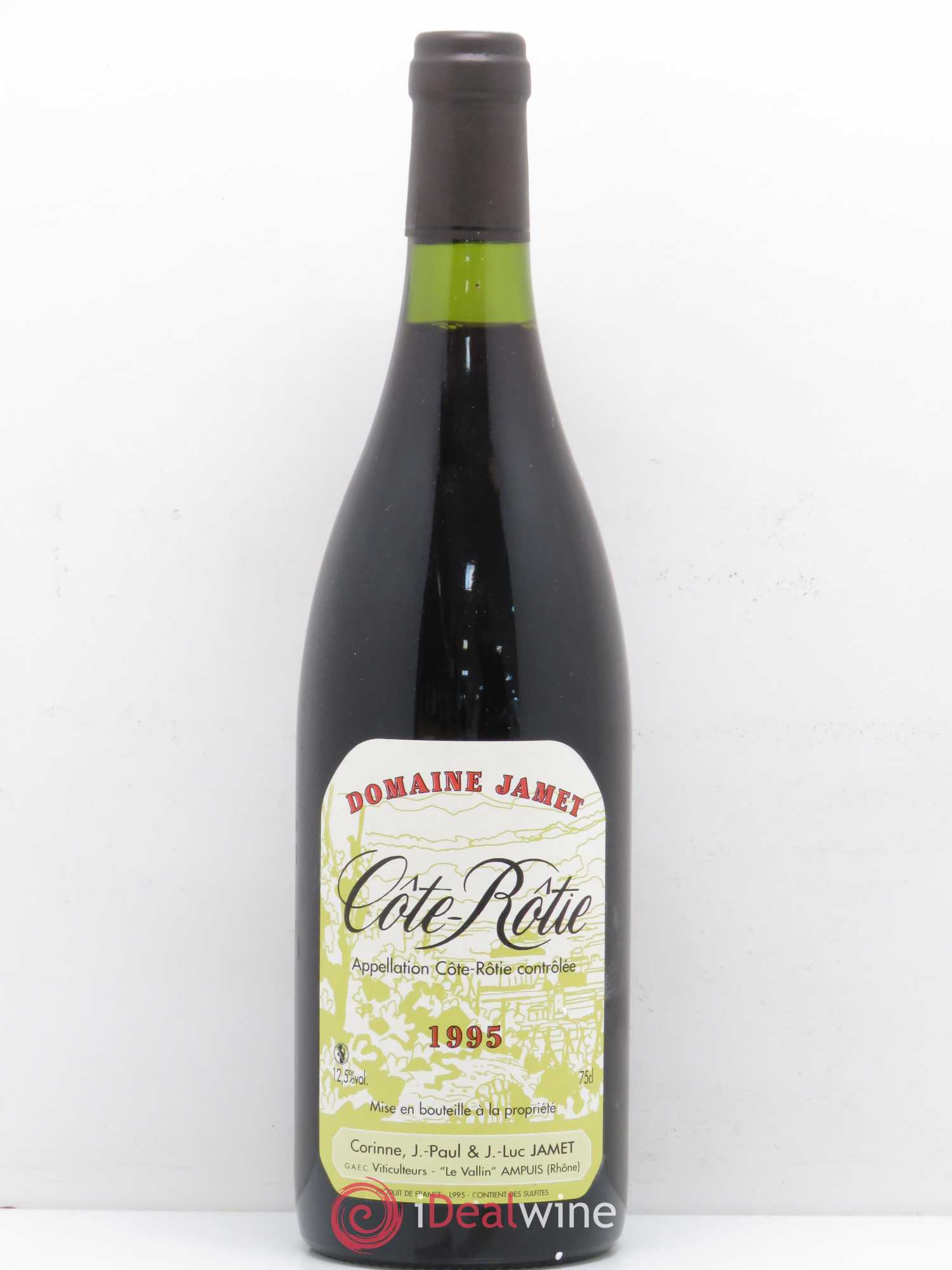 Côte-Rôtie Jamet (Domaine) 1995 - Lot de 1 bouteille - 0