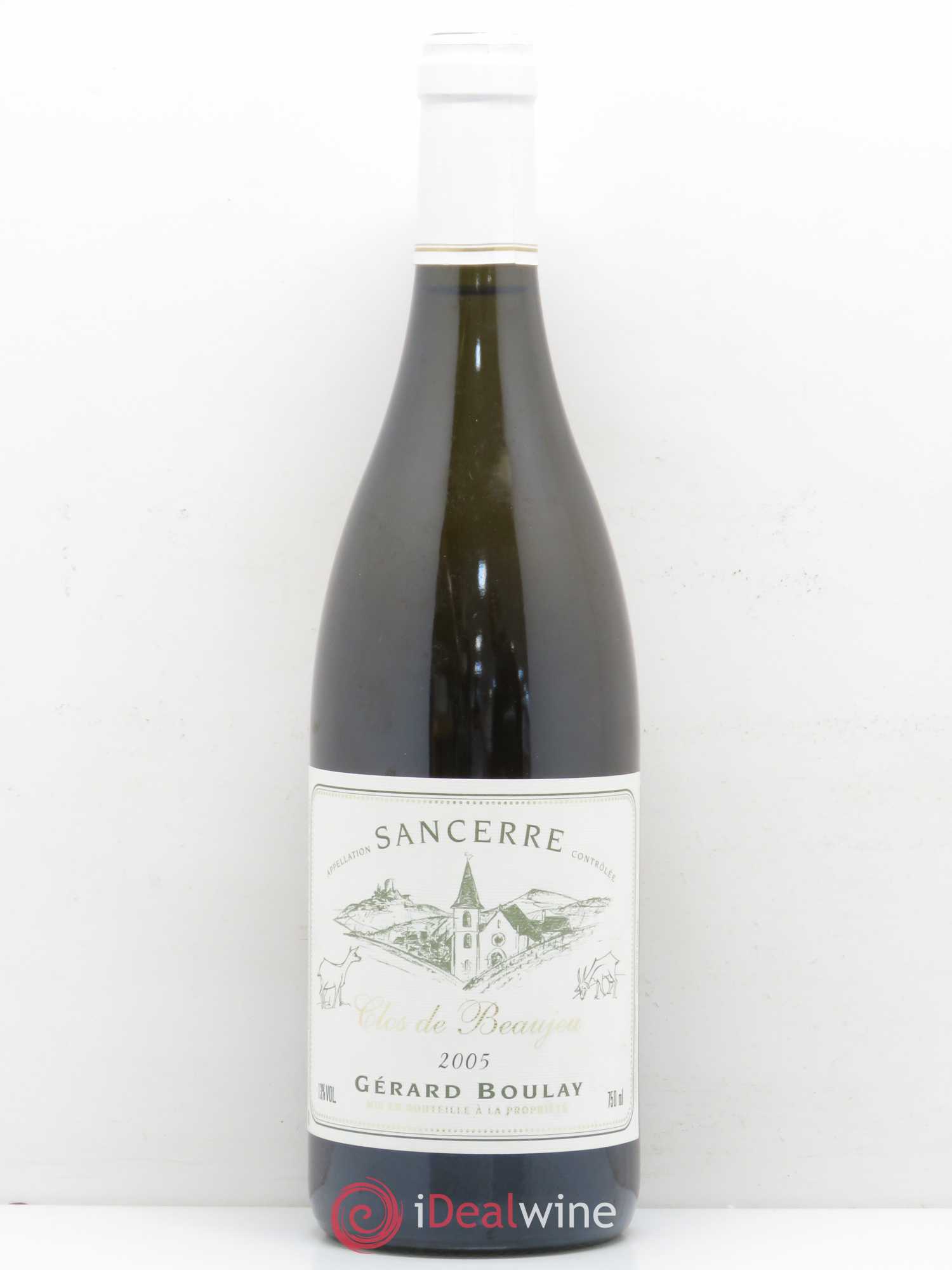 Sancerre Clos de Beaujeu Gérard Boulay 2005 - Lot de 1 bouteille - 0