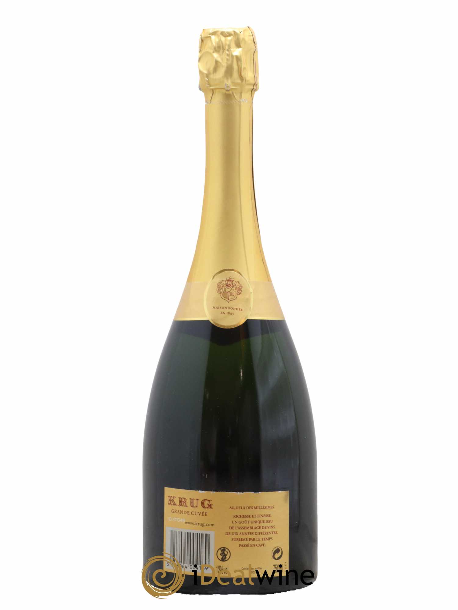 Grande Cuvée - 161ème édition Krug Brut - Lot de 1 bouteille - 1