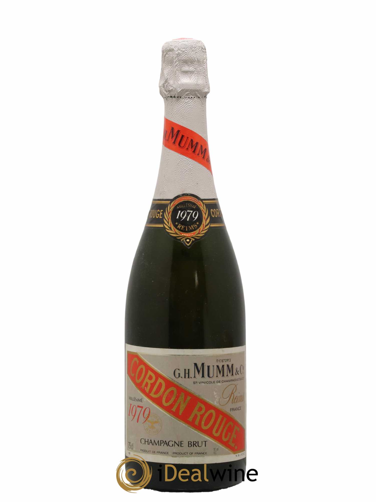 Cordon Rouge Mumm 1979 - Lot de 1 bouteille - 0