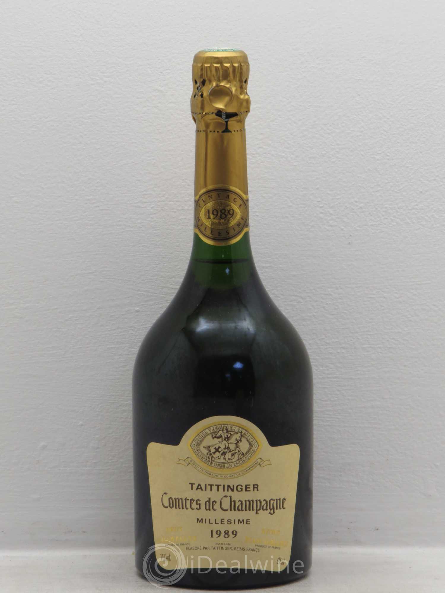 Comtes de Champagne Taittinger 1989 - Lot de 1 bouteille - 0