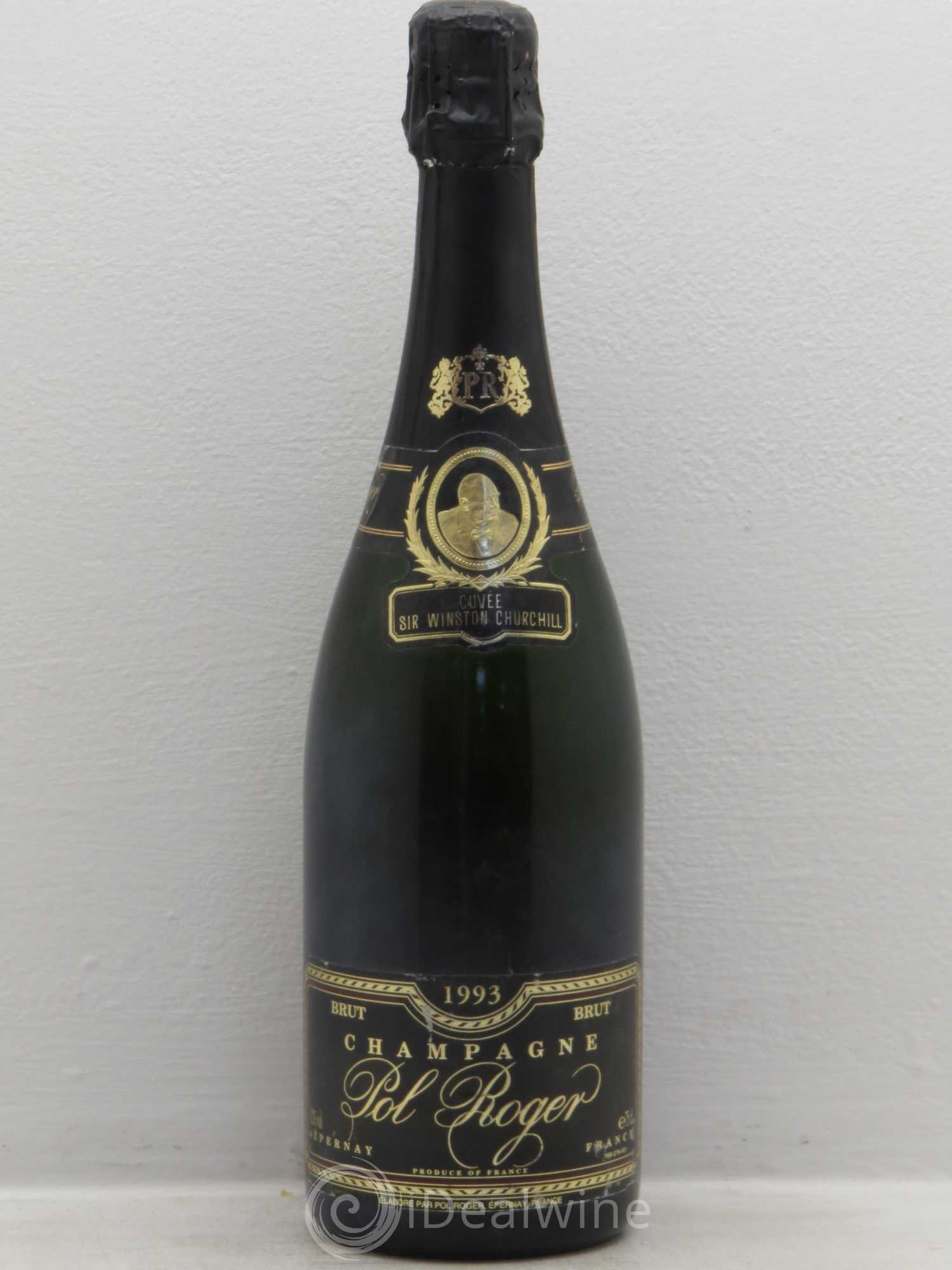 Cuvée Winston Churchill Pol Roger 1993 - Lot de 1 bouteille - 0