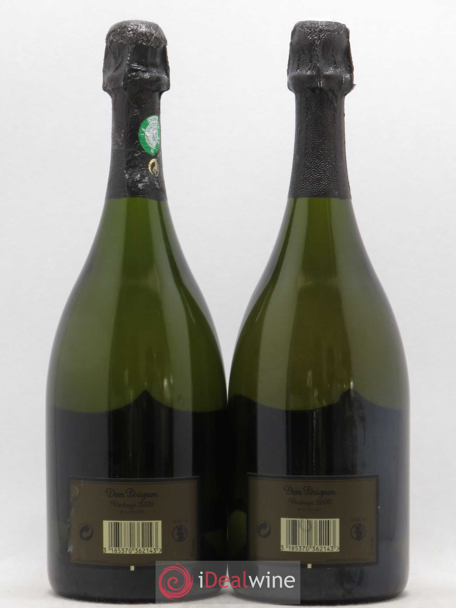 Brut Dom Pérignon 2000 - Lot de 2 bouteilles - 1