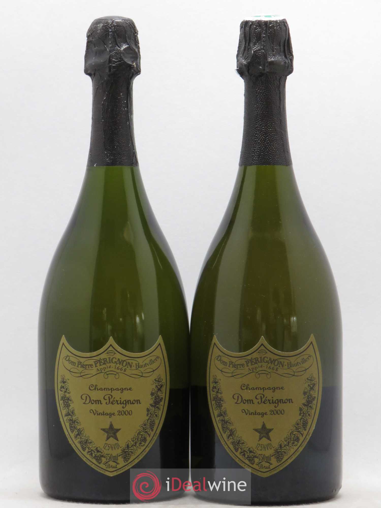 Brut Dom Pérignon 2000 - Lot de 2 bouteilles - 0