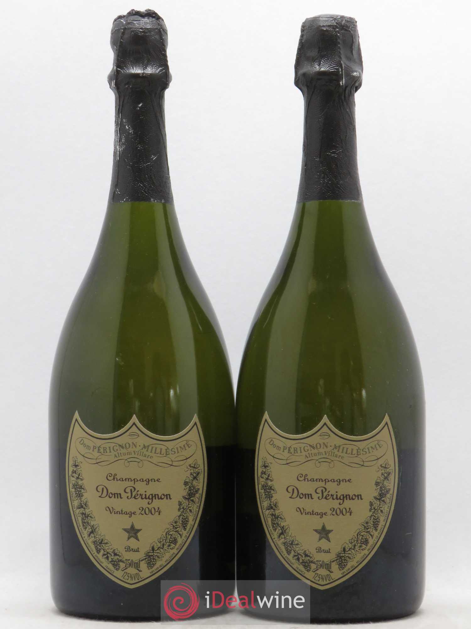 Brut Dom Pérignon 2004 - Lot de 2 bouteilles - 0