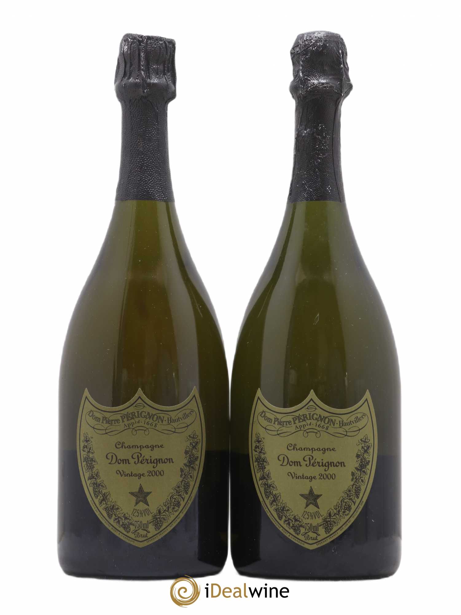 Brut Dom Pérignon 2000 - Lot de 2 bouteilles - 0