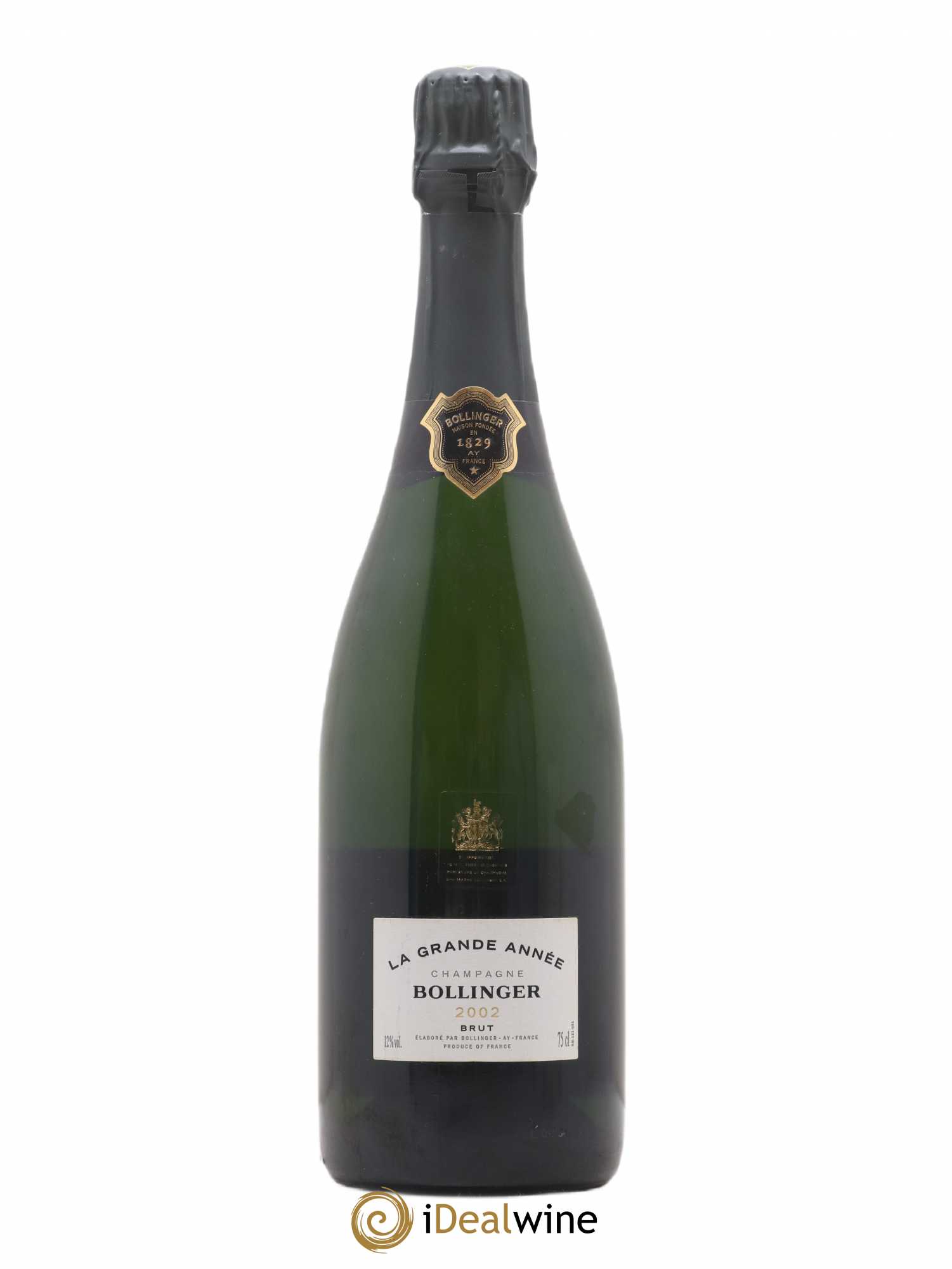 La Grande Année Brut Bollinger 2002 - Lot de 1 bouteille - 0