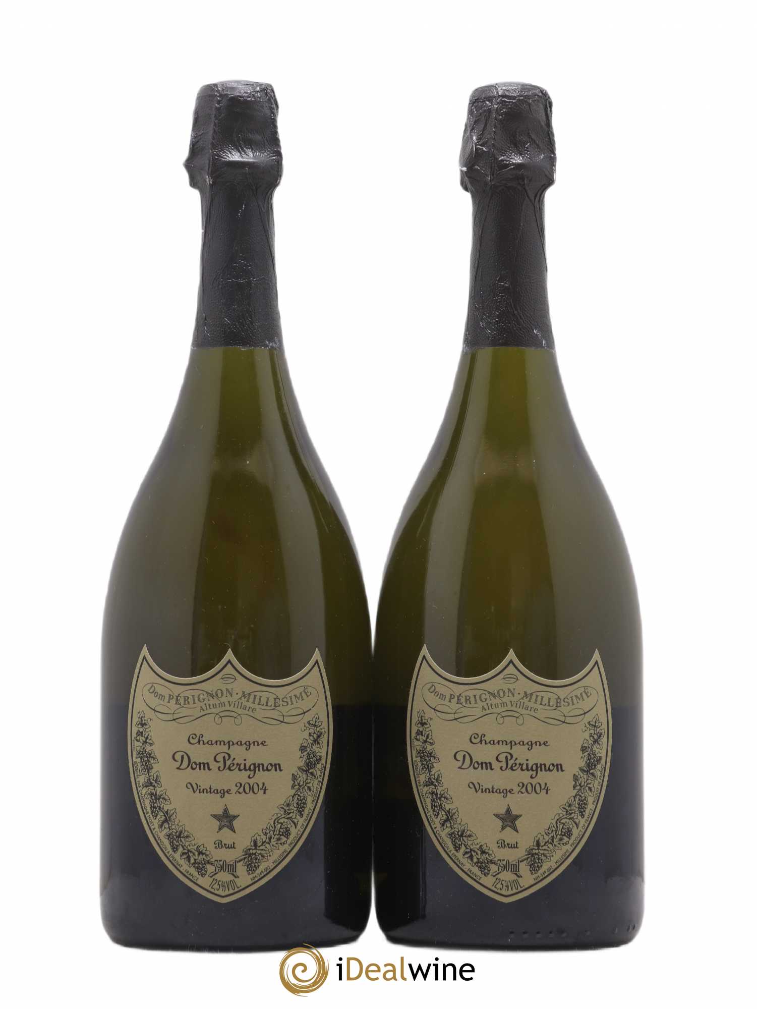 Brut Dom Pérignon 2004 - Lot de 2 bouteilles - 0
