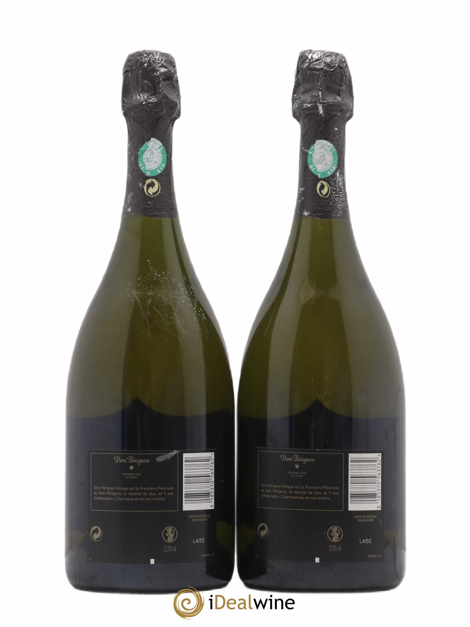 Brut Dom Pérignon 2006 - Lot de 2 bouteilles - 1