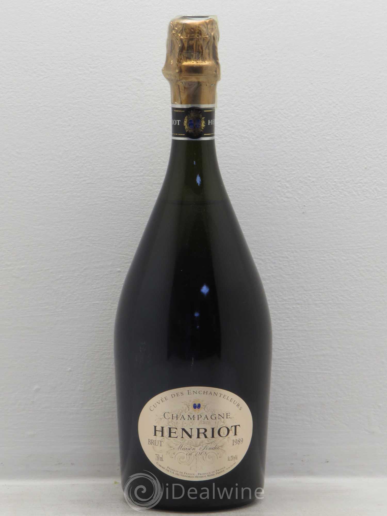Cuvée des Enchanteleurs Henriot 1989 - Lot de 1 bouteille - 0