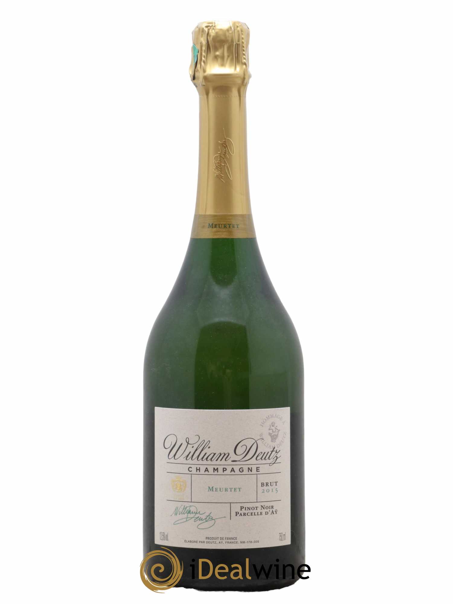Hommage à William Deutz Meurtet Deutz 2015 - Lot de 1 bouteille - 0