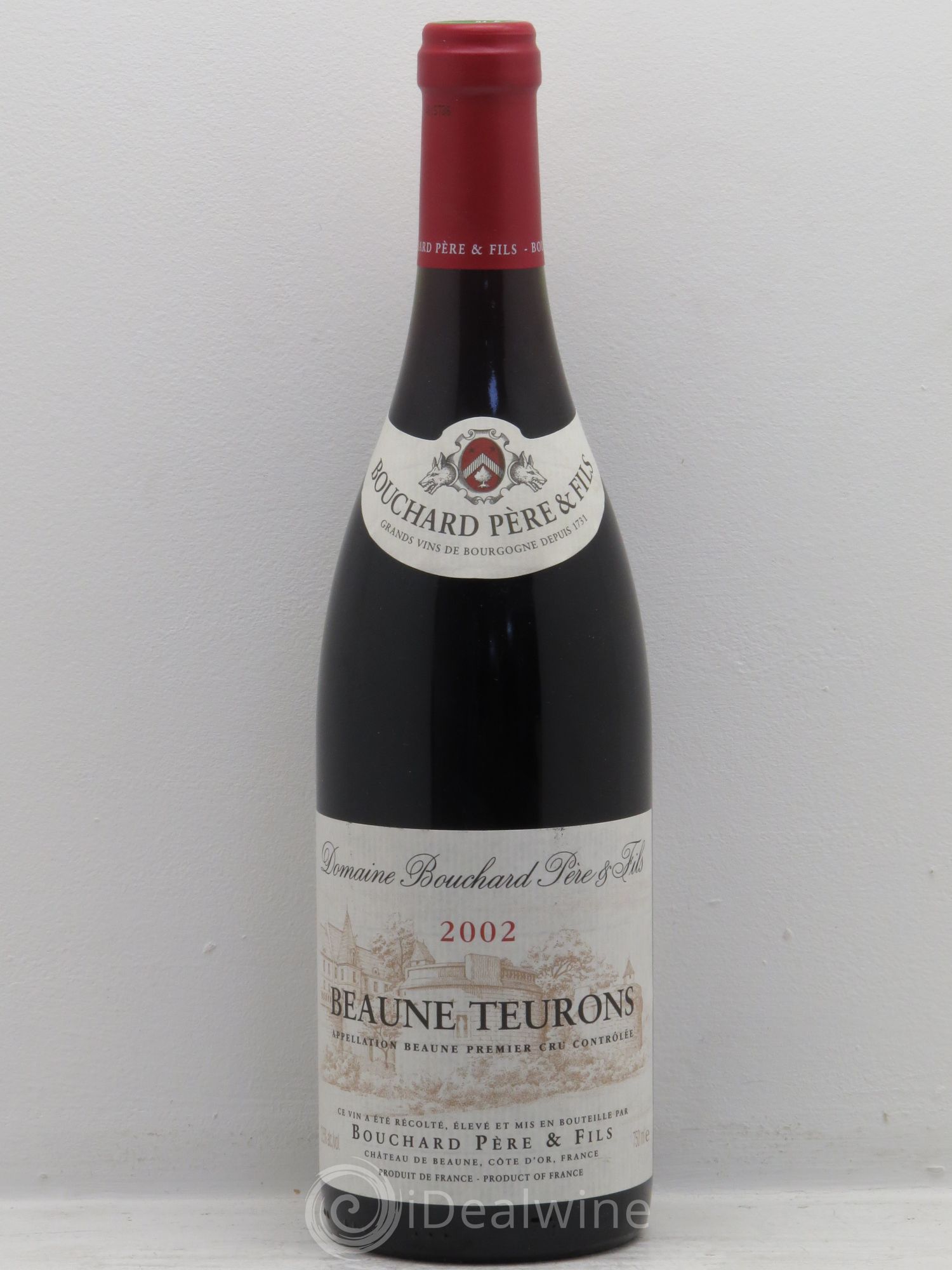 Beaune 1er Cru Teurons Bouchard Père & Fils 2002 - Lot de 6 bouteilles - 0