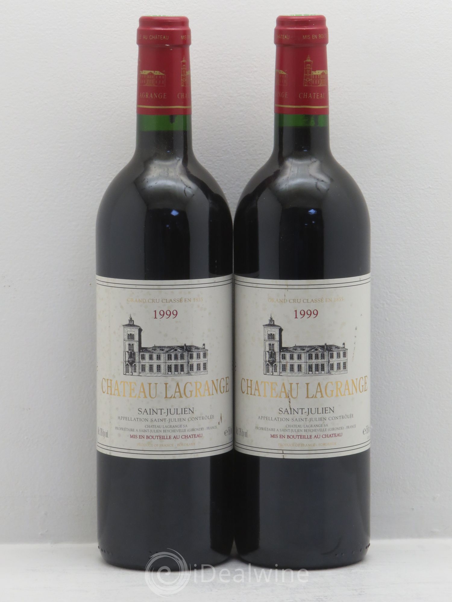 Château Lagrange 3ème Grand Cru Classé 1999 - Lot de 2 bouteilles - 0