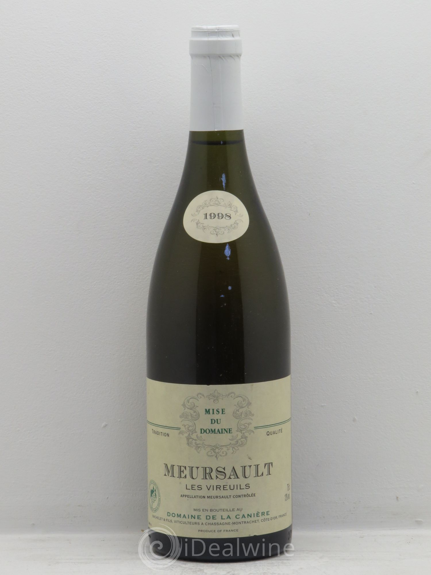 Meursault Vireuils - Domaine de la Canière 1998 - Posten von 1 Flasche - 0