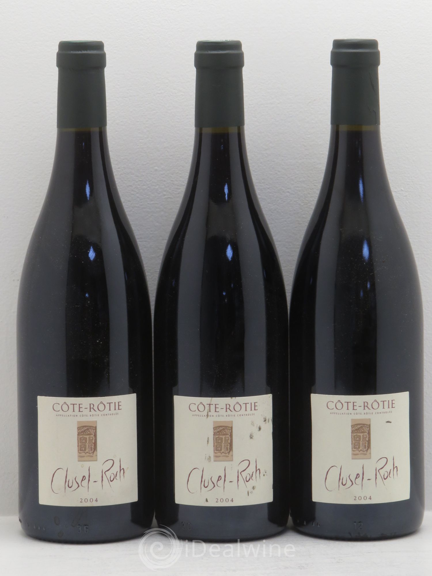 Côte-Rôtie Clusel-Roch 2004 - Posten von 3 Flaschen - 0