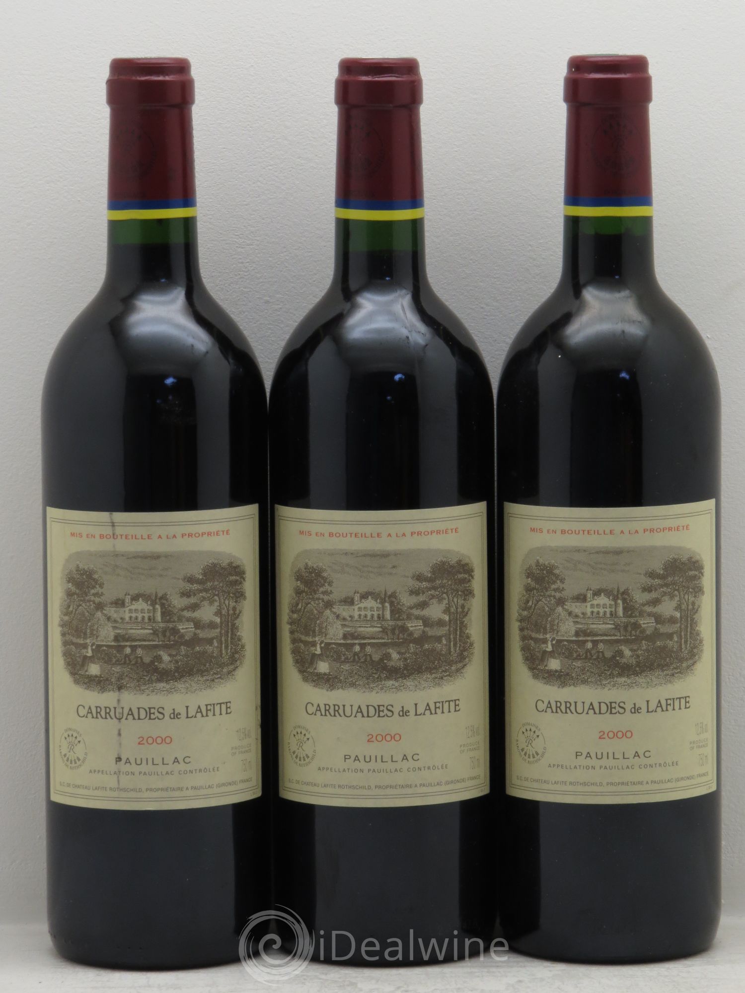 Carruades de Lafite Rothschild Second Vin 2000 - Lot de 6 bouteilles - 2