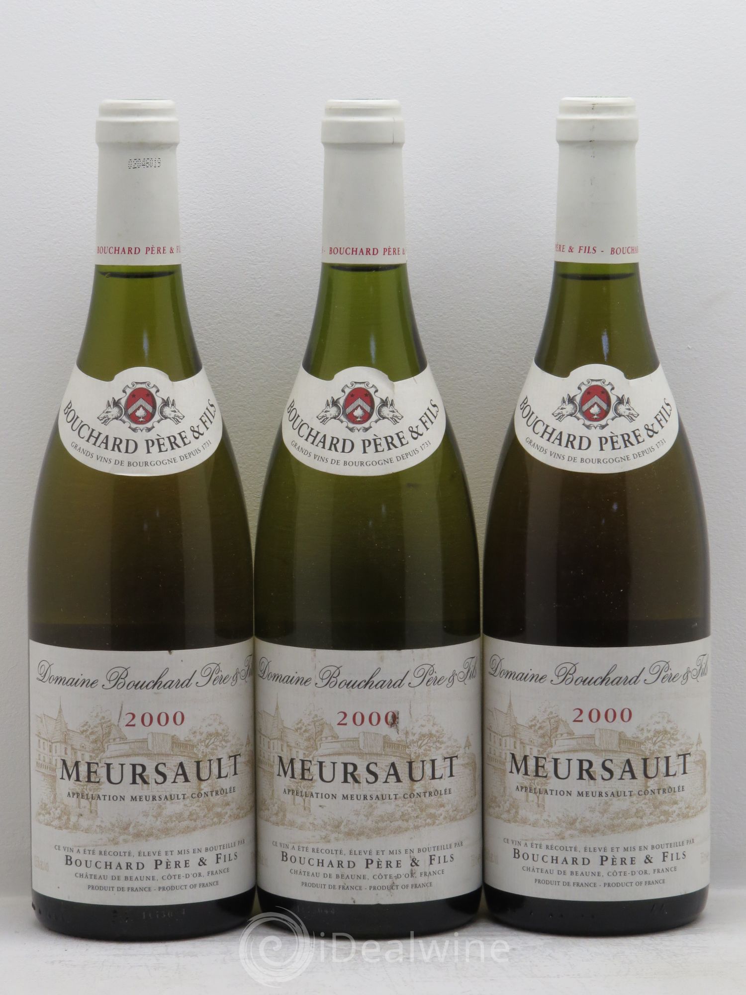 Meursault Bouchard P et F 2000 - Posten von 3 Flaschen - 0