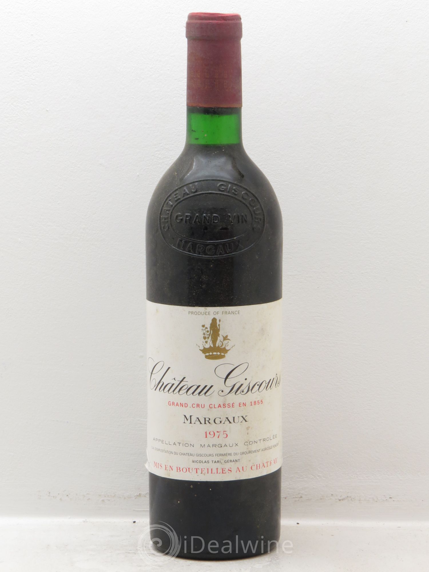 Château Giscours 3ème Grand Cru Classé 1975 - Lot de 1 bouteille - 0