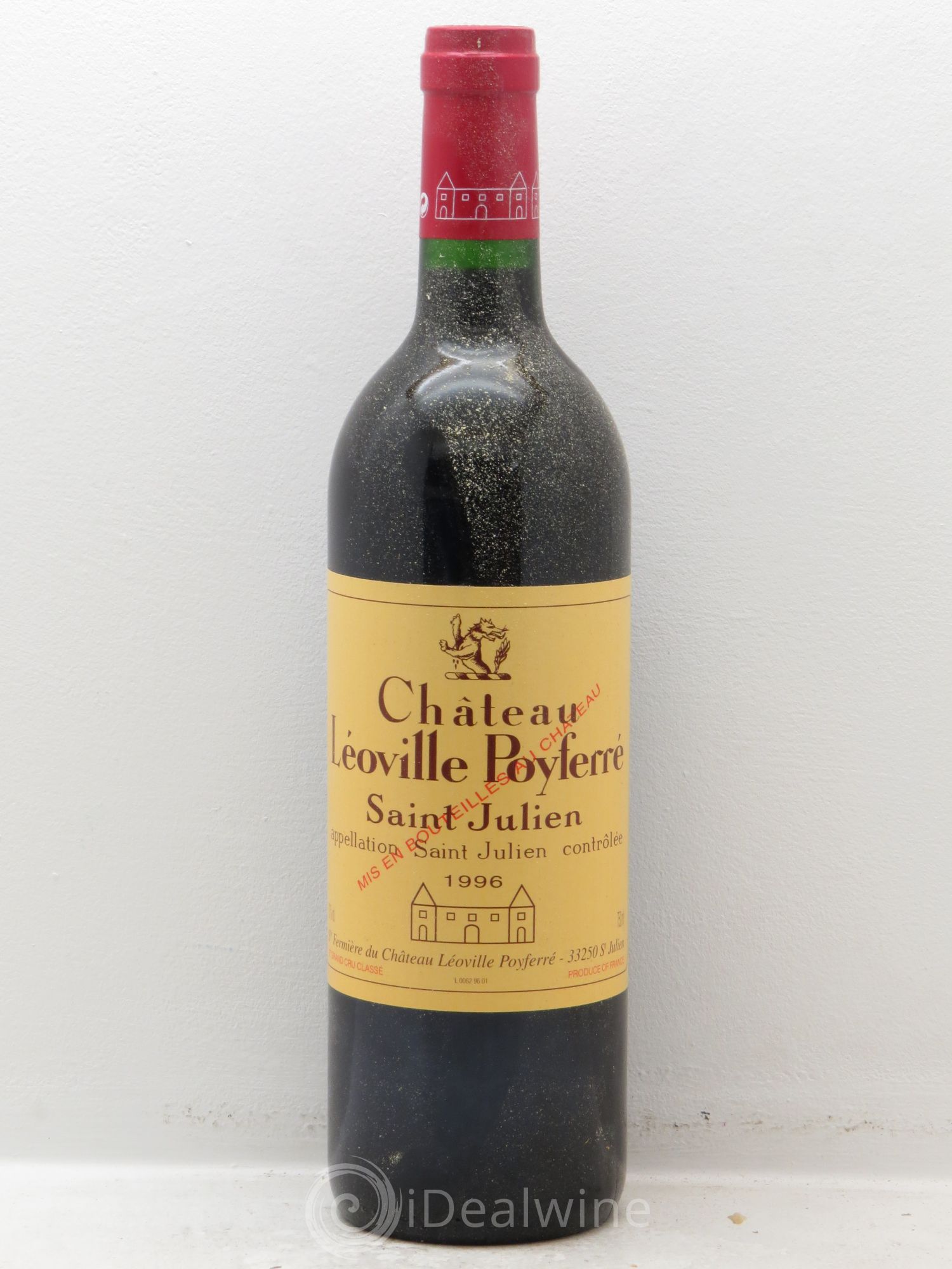 Château Léoville Poyferré 2ème Grand Cru Classé 1996 - Lot de 12 bouteilles - 0