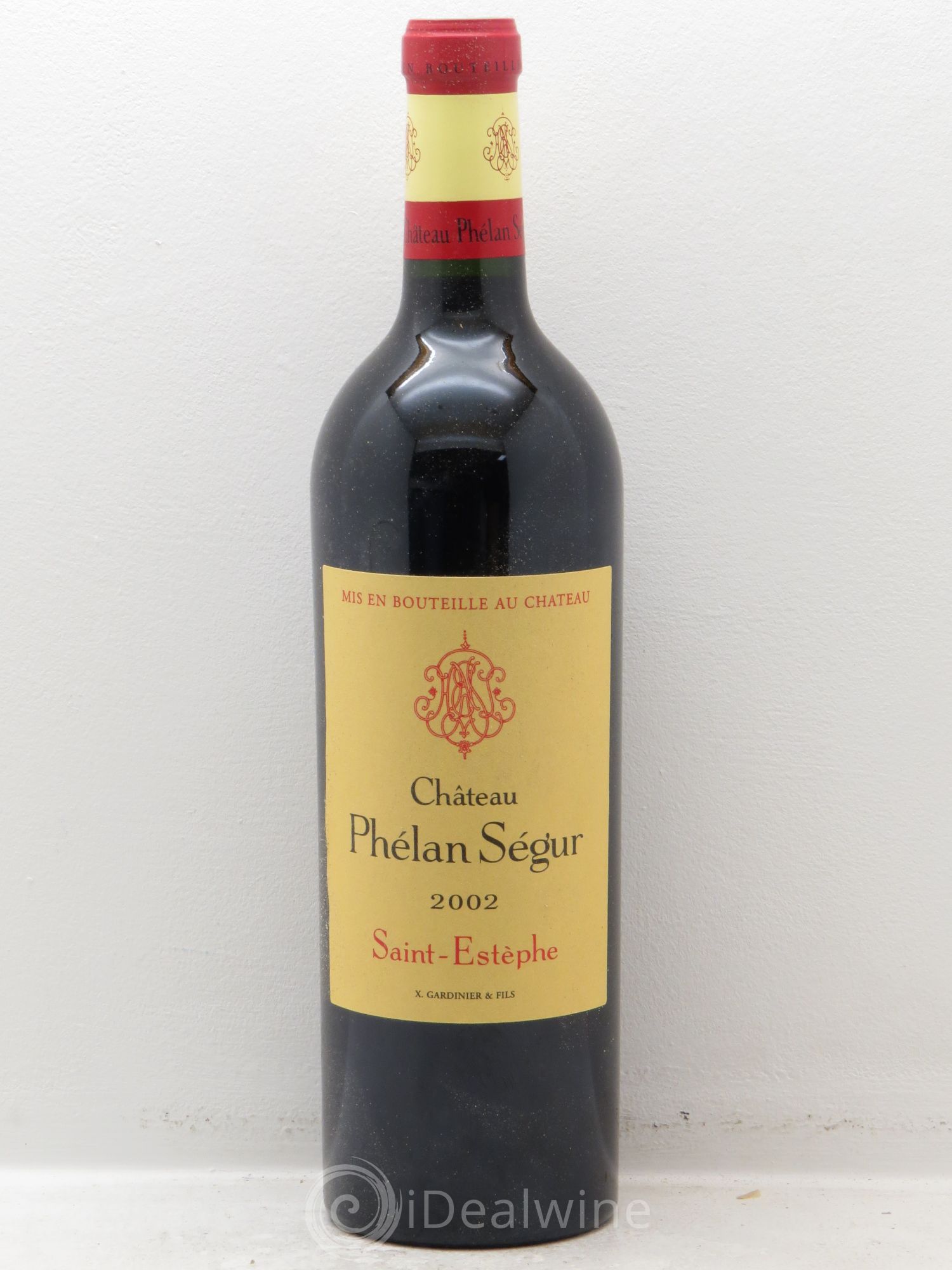 Château Phélan Ségur 2002 - Lot de 12 bouteilles - 0