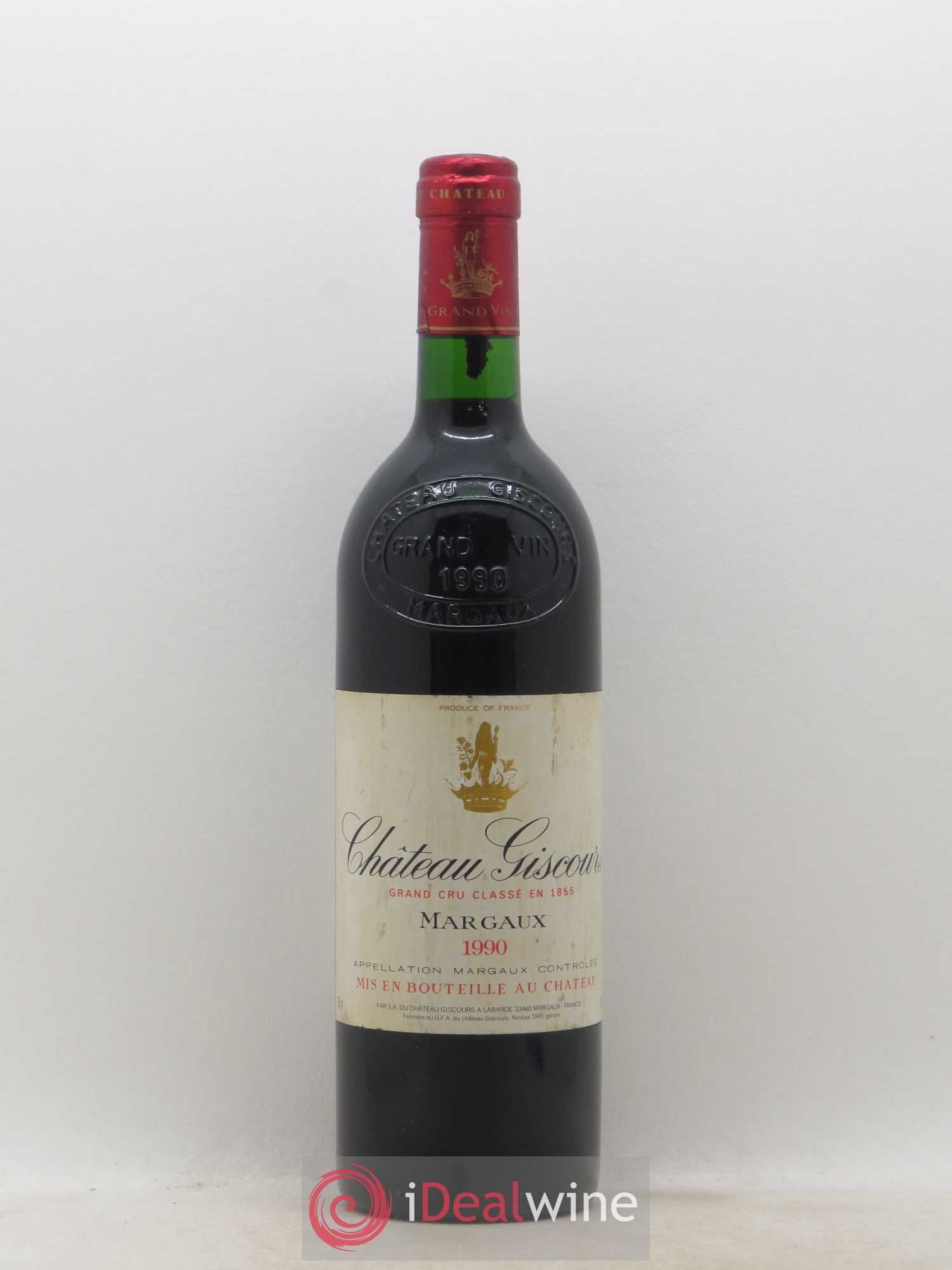 Château Giscours 3ème Grand Cru Classé 1990 - Lot de 1 bouteille - 0