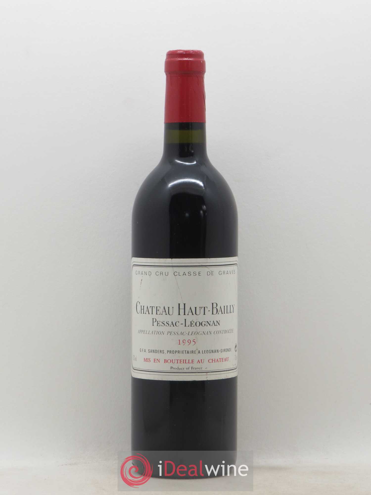 Château Haut-Bailly Cru Classé de Graves 1995 - Lot de 1 bouteille - 0
