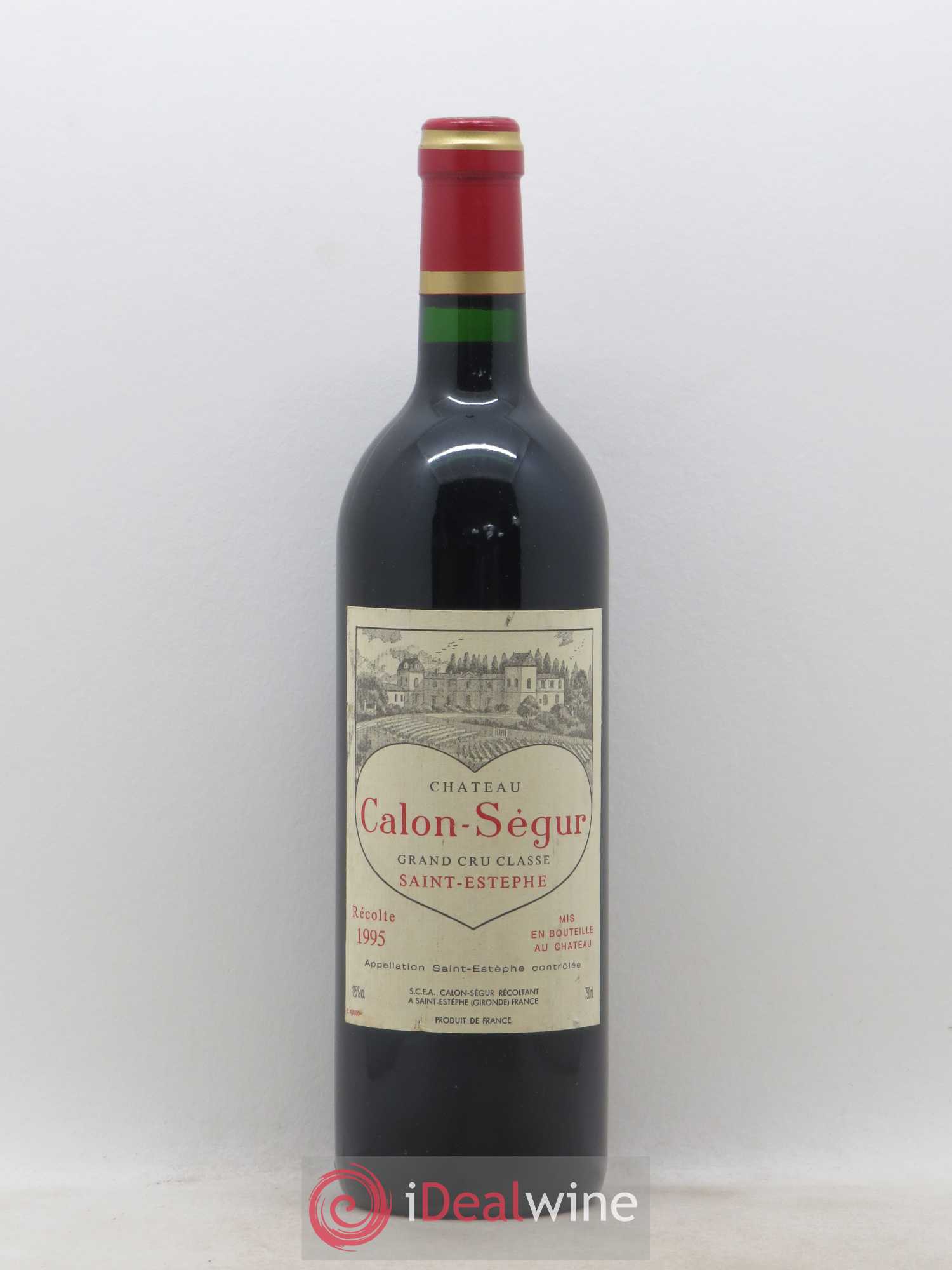 Château Calon Ségur 3ème Grand Cru Classé 1995 - Lot de 1 bouteille - 0