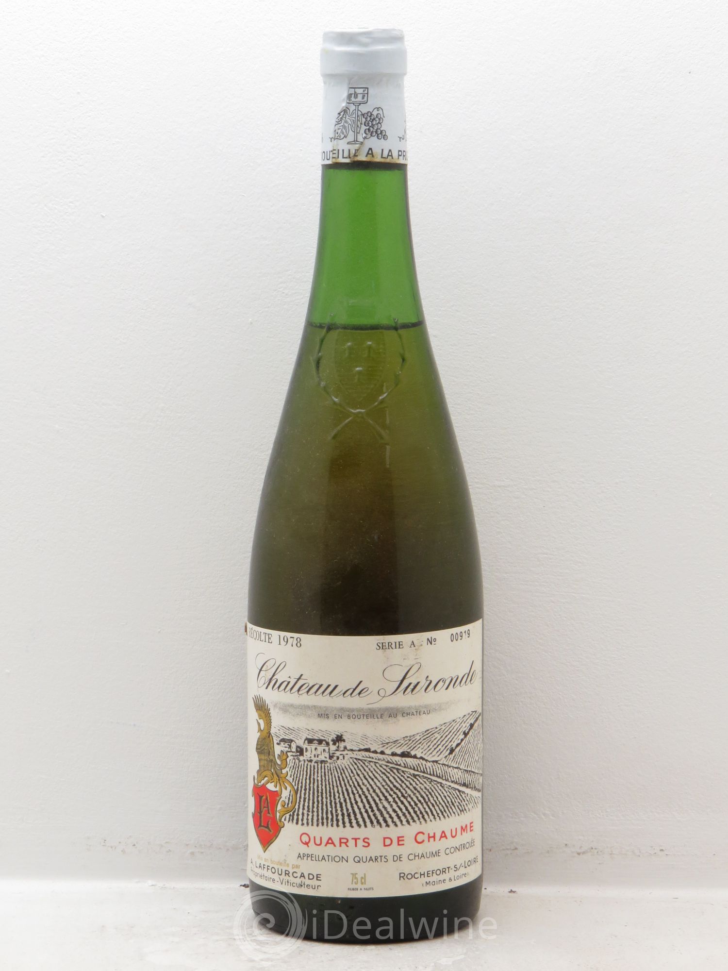 Quarts de Chaume Château de Suronde 1978 - Lotto di 6 bottiglie - 0
