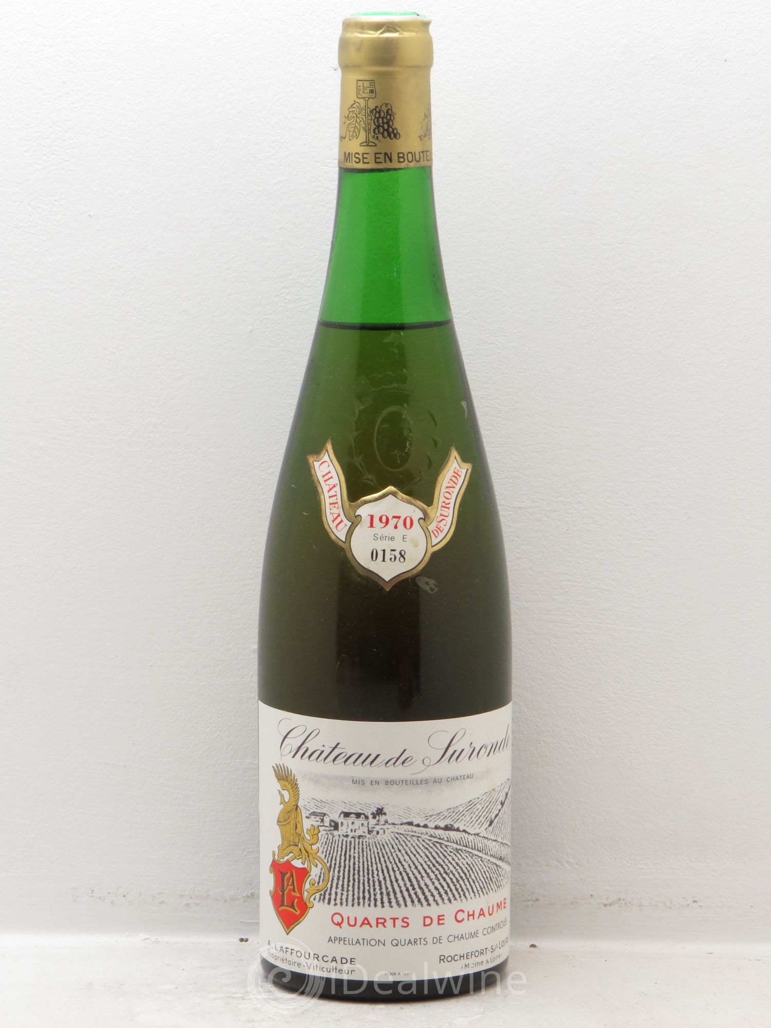Quarts de Chaume Château de Suronde 1970 - Lotto di 6 bottiglie - 0