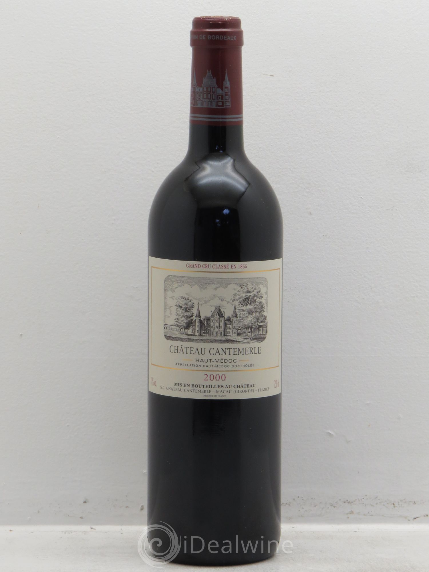 Château Cantemerle 5ème Grand Cru Classé 2000 - Lot de 12 bouteilles - 0