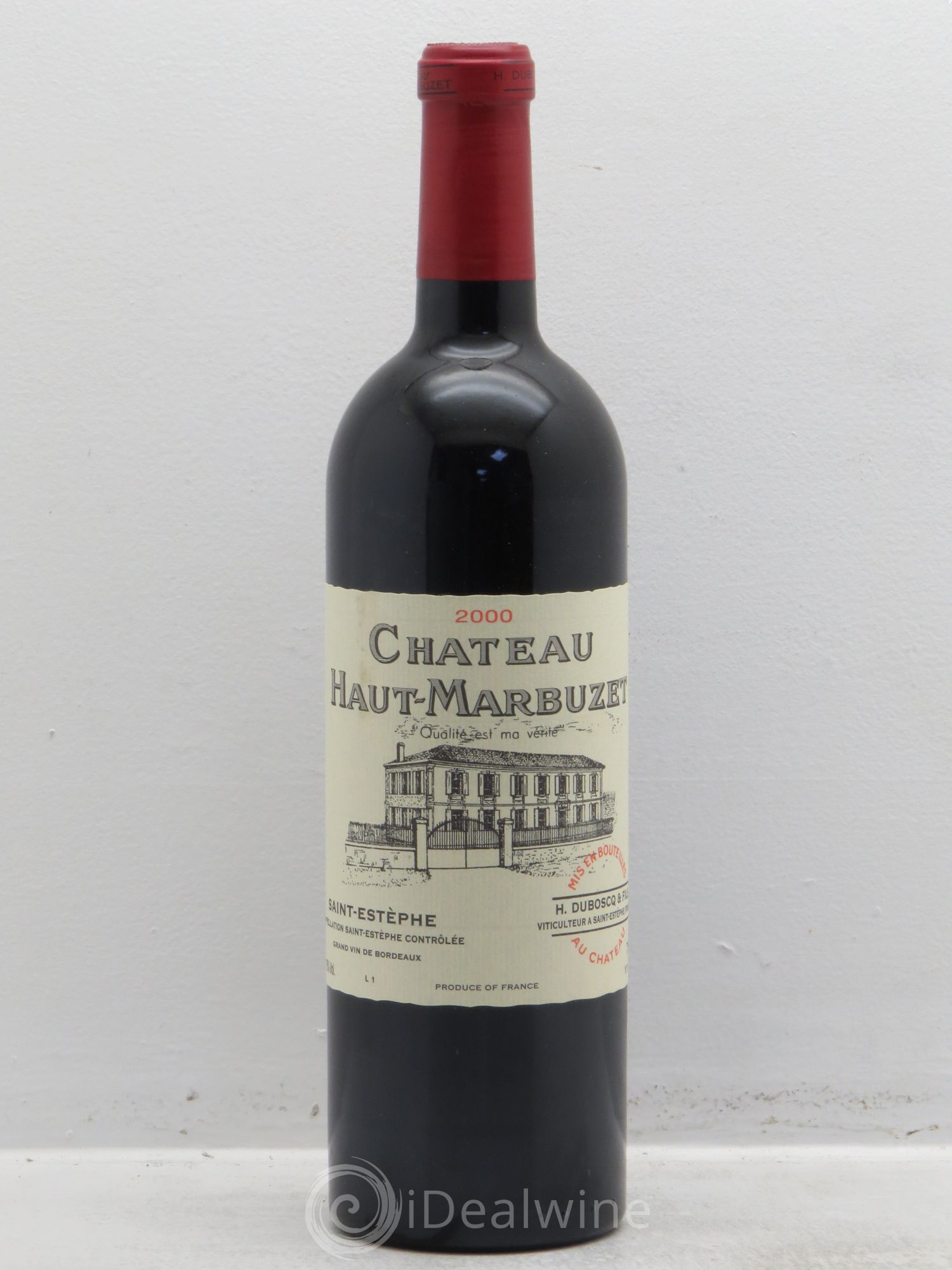 Château Haut Marbuzet 2000 - Lot de 12 bouteilles - 0
