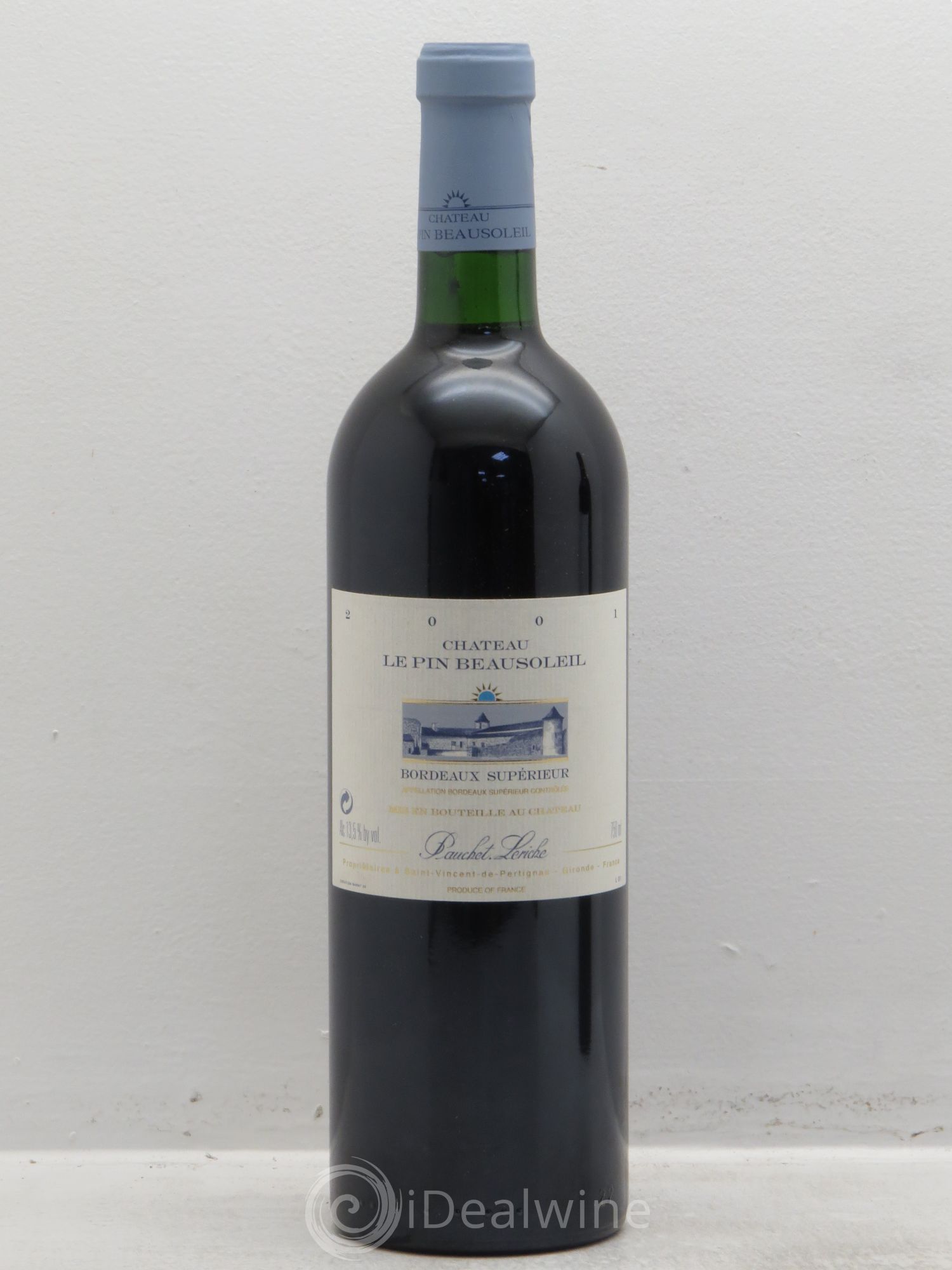 Bordeaux Château Pin Beausoleil 2001 - Posten von 12 Flaschen - 0