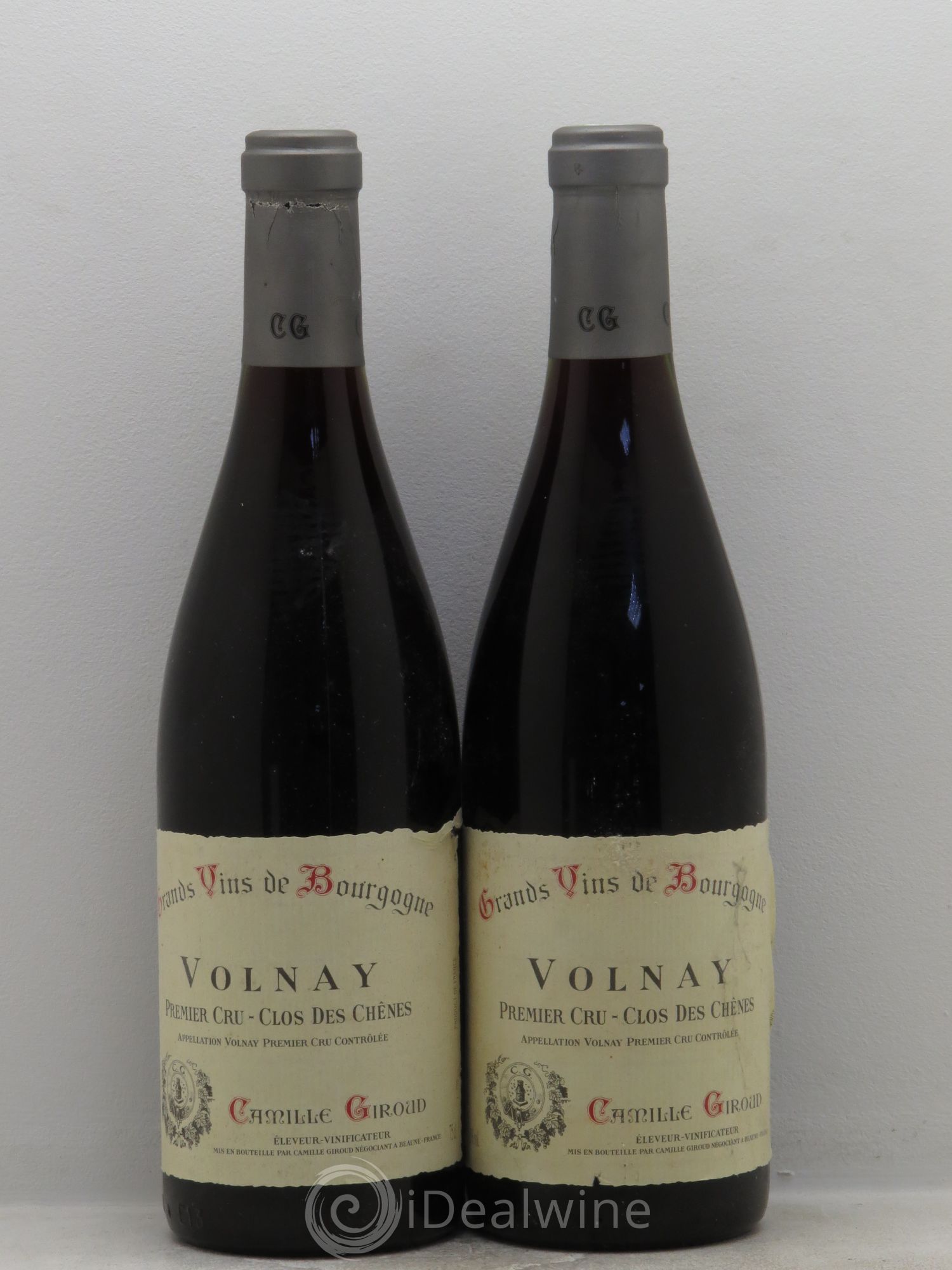 Volnay 1er Cru 1988 - Lot de 2 bouteilles - 0