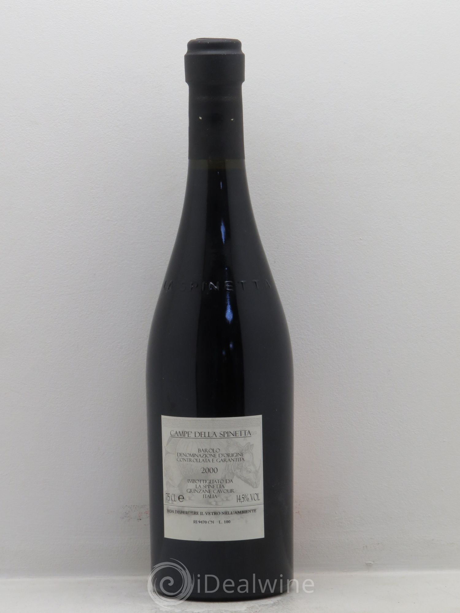 Barolo La Spinetta Vursu 2000 - Posten von 1 Flasche - 1