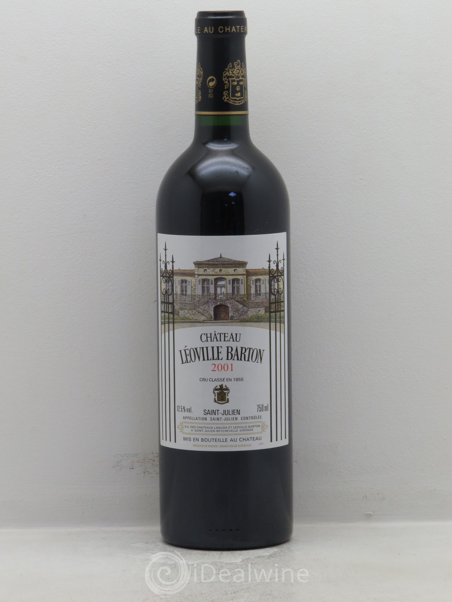 Château Léoville Barton 2ème Grand Cru Classé 2001 - Lot de 12 bouteilles - 0