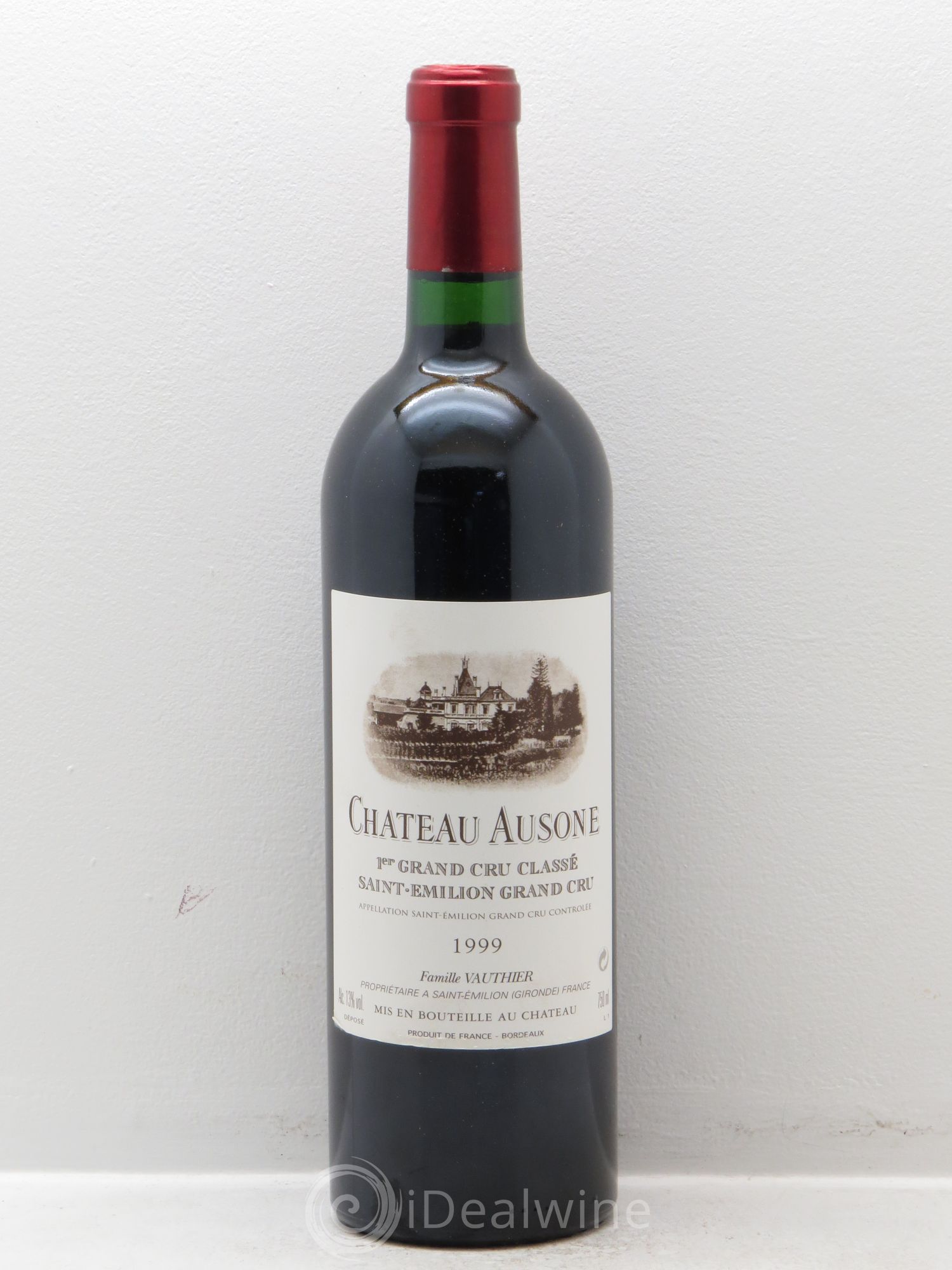Château Ausone 1er Grand Cru Classé A 1999 - Lot de 1 bouteille - 0