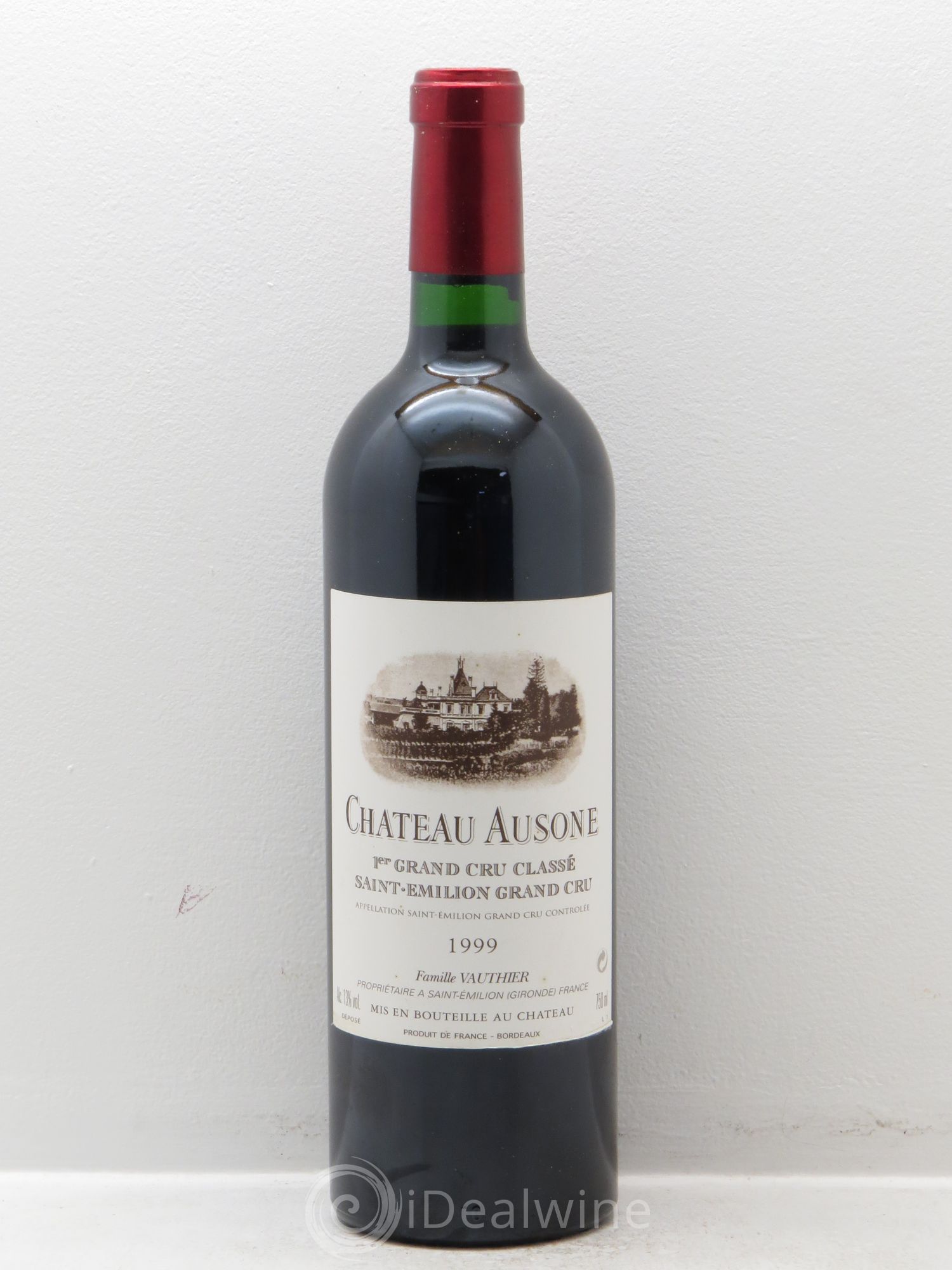 Château Ausone 1er Grand Cru Classé A 1999 - Lot de 1 bouteille - 0