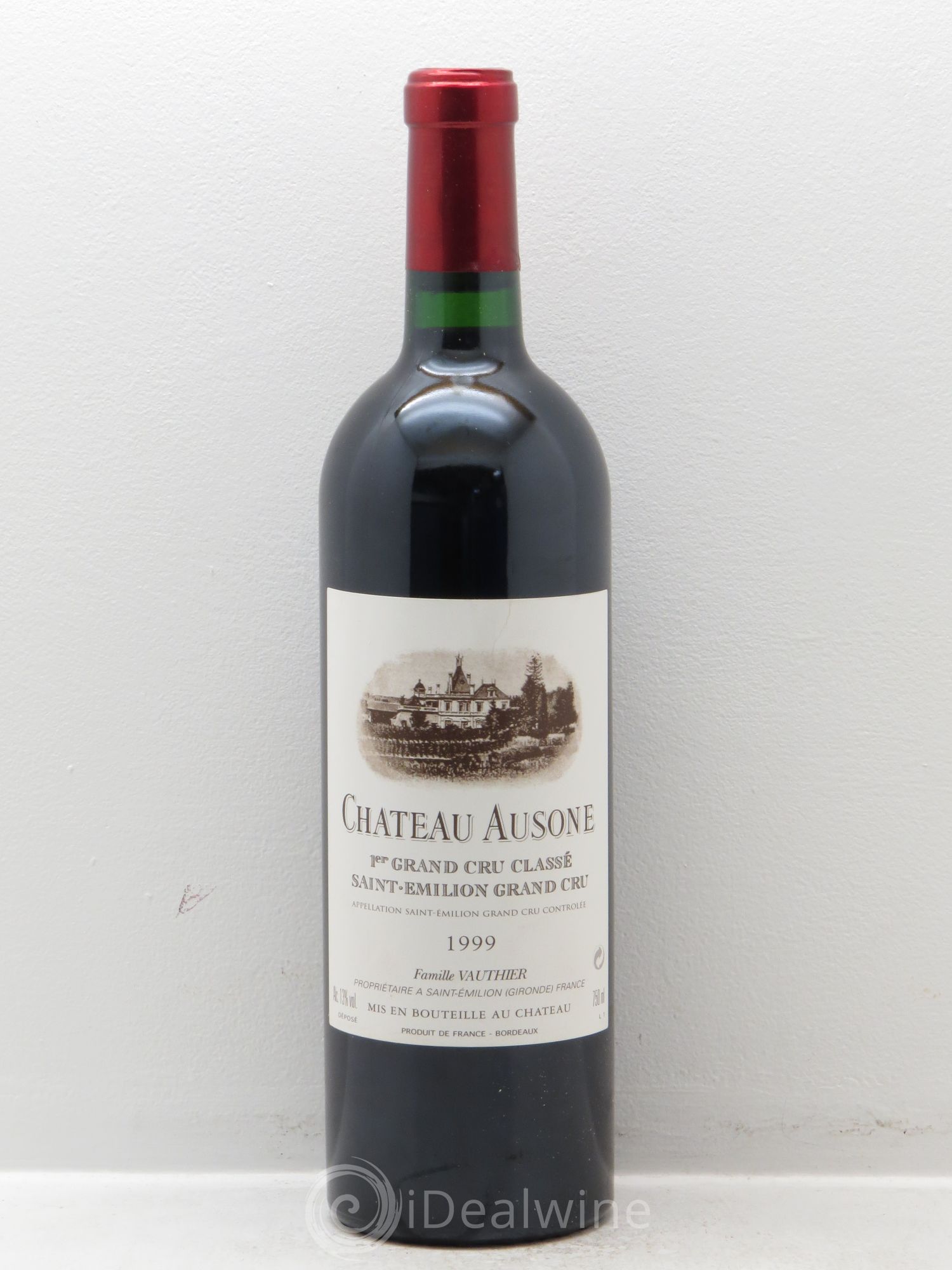 Château Ausone 1er Grand Cru Classé A 1999 - Lot de 1 bouteille - 0