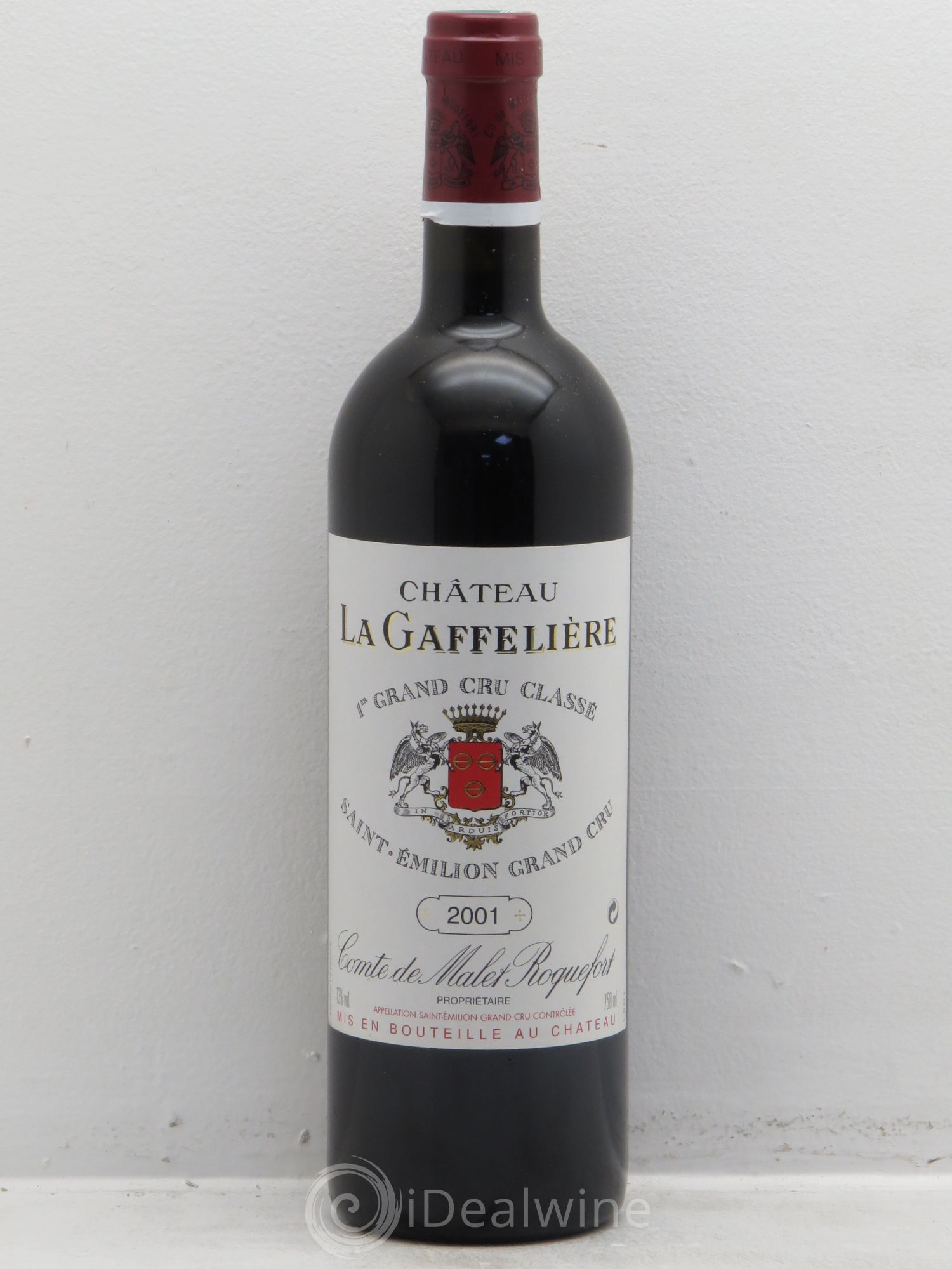Château la Gaffelière 1er Grand Cru Classé B 2001 - Lot de 12 bouteilles - 0
