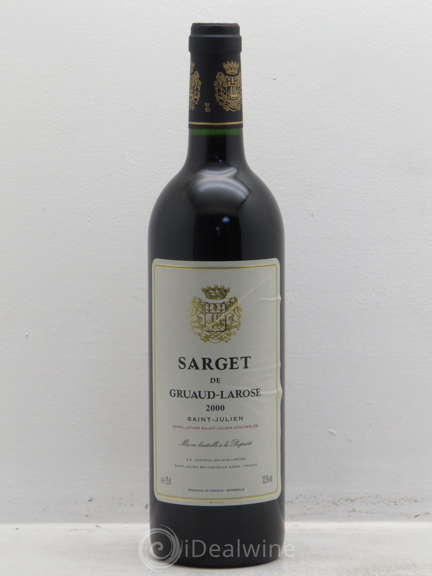 Sarget de Gruaud Larose Second Vin 2000 - Lot de 12 bouteilles - 0