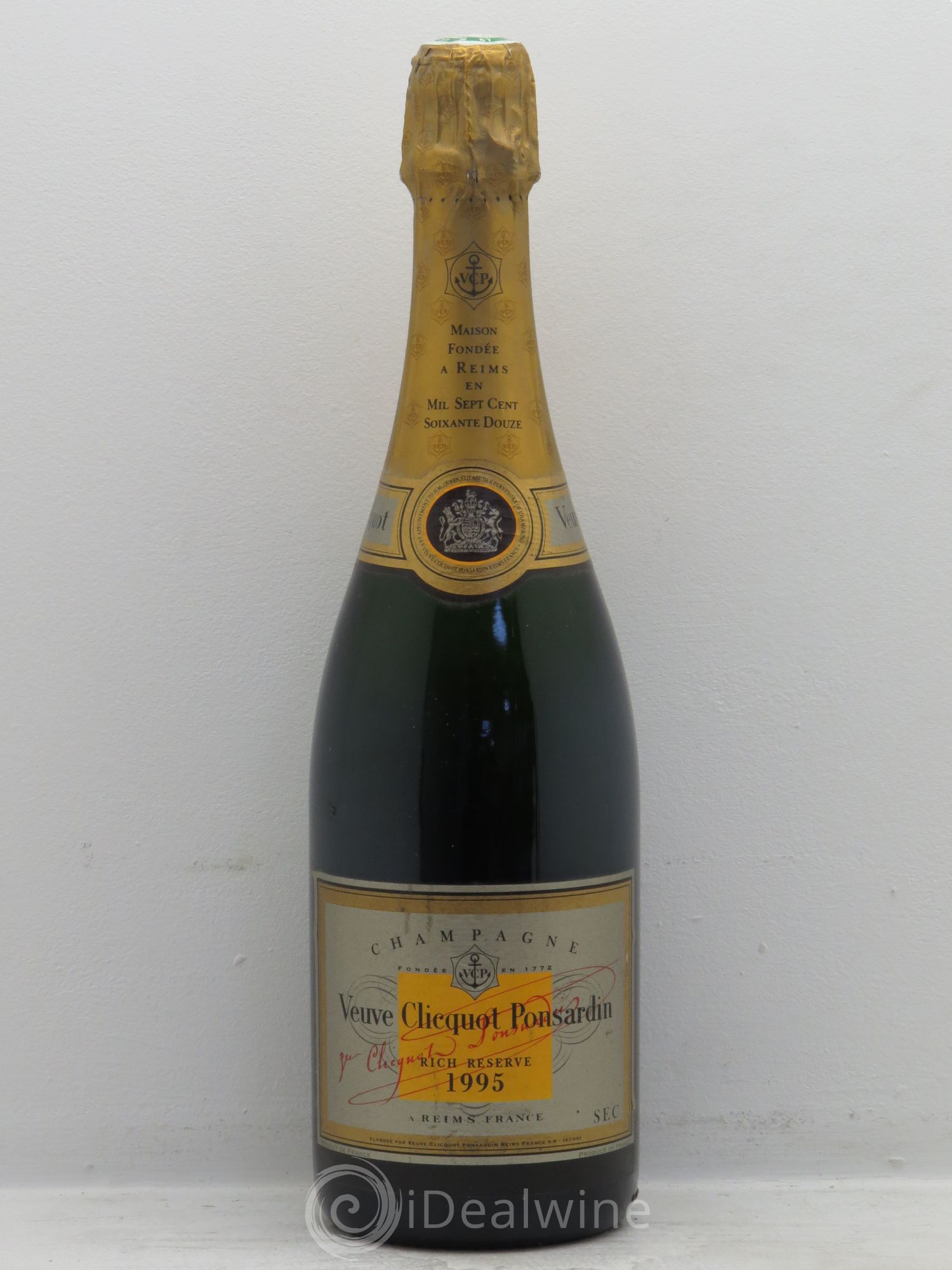 Champagne Veuve Clicquot Ponsardin Rich Reserve 1995 - Posten von 1 Flasche - 0