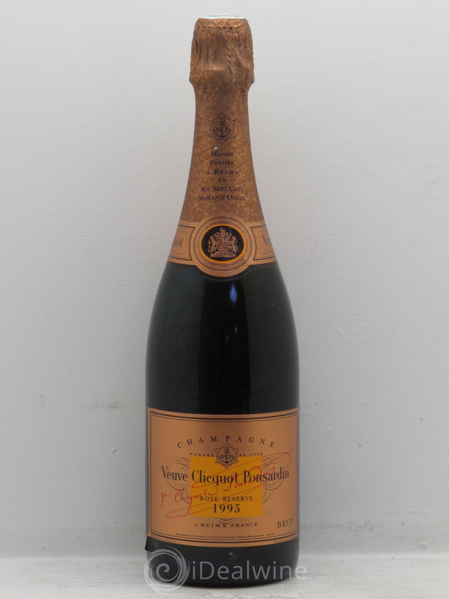 Champagne - Veuve Clicquot Ponsardin Reserve 1995 - Posten von 6 Flaschen - 0