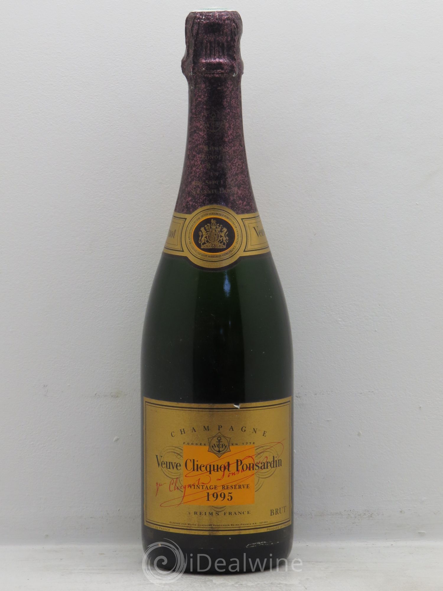 Vintage Veuve Clicquot 1995 - Lot de 6 bouteilles - 0
