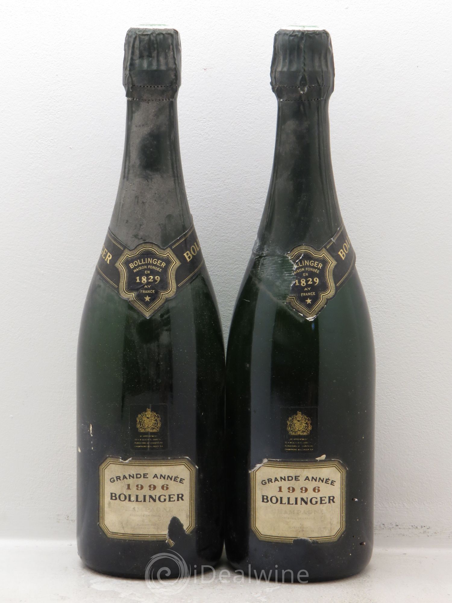 La Grande Année Brut Bollinger 1996 - Lot de 2 bouteilles - 0