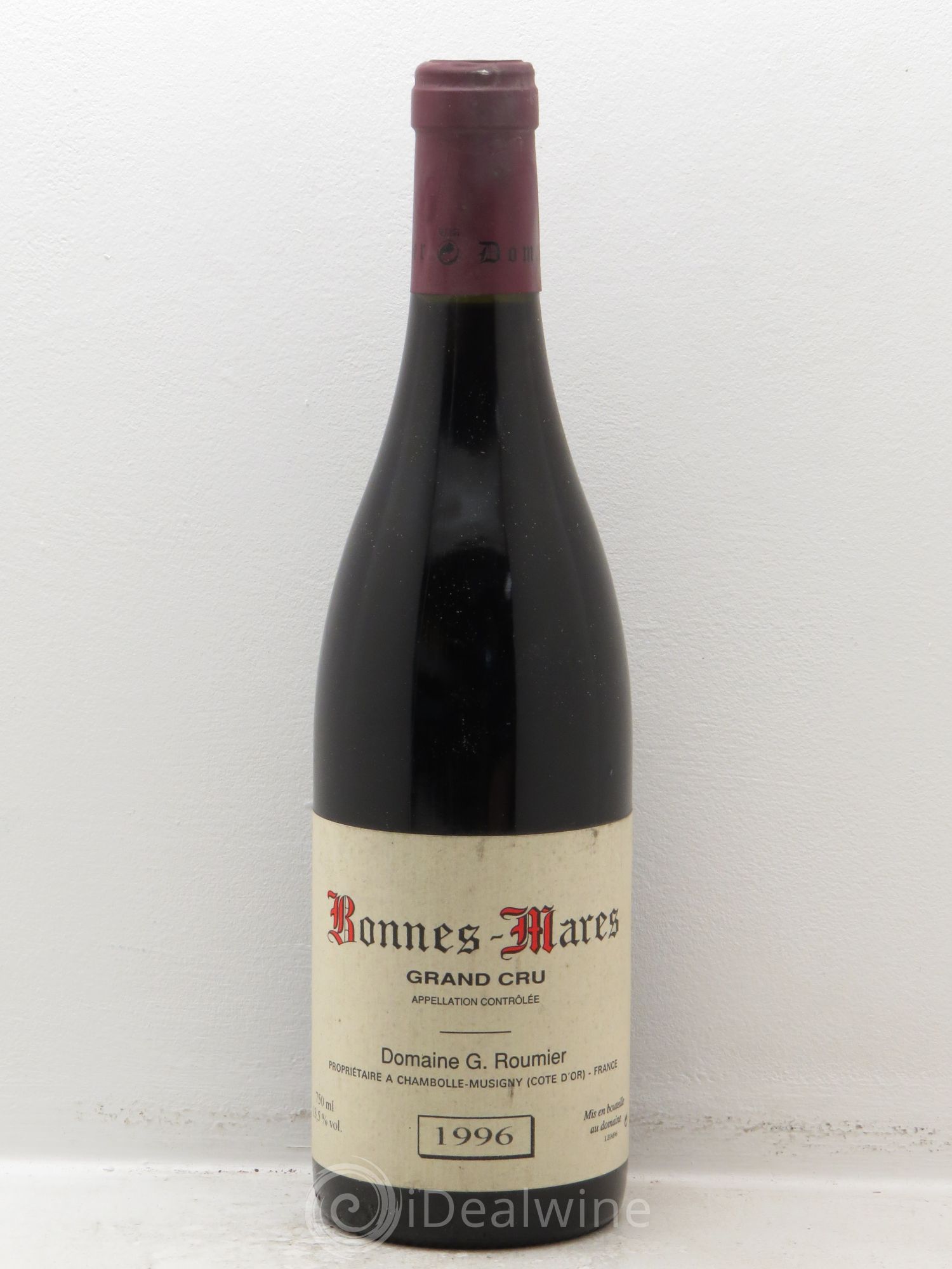 Bonnes-Mares Grand Cru Georges Roumier (Domaine) 1996 - Lot de 1 bouteille - 0