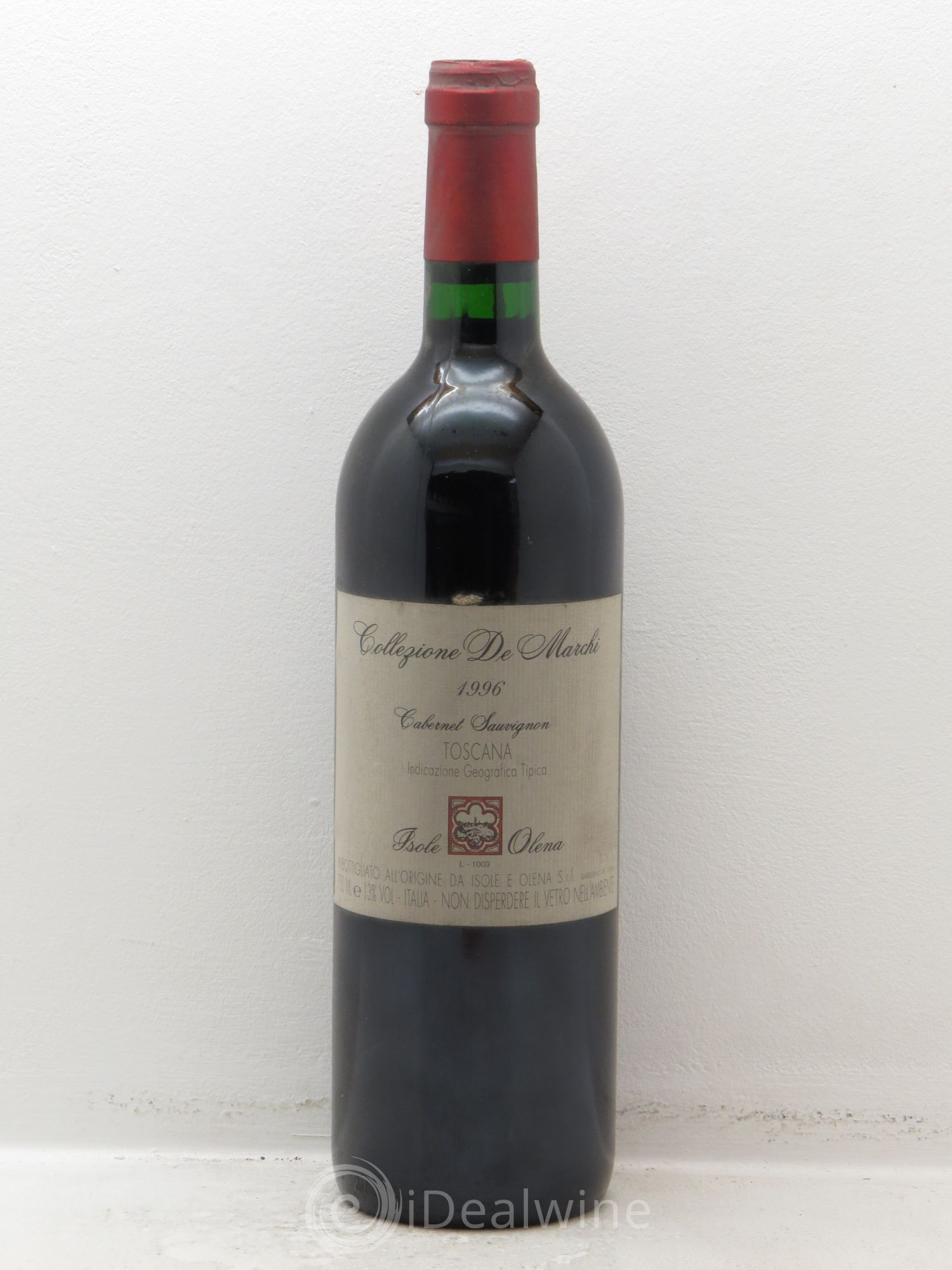 Toscana IGT Isole e Olena Collezione de Marchi (sans prix de réserve) 1996 - Posten von 1 Flasche - 0