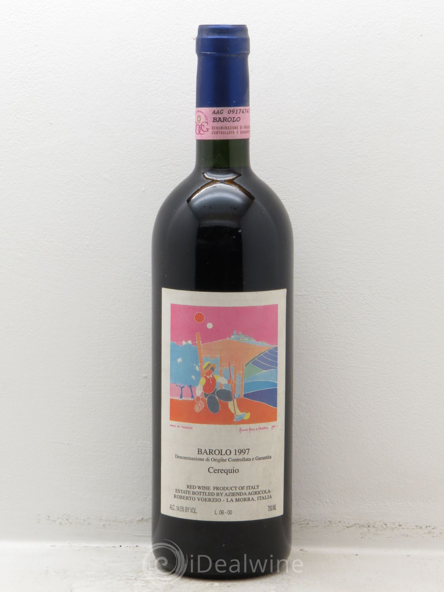 Barolo DOCG Cerequio Roberto Voerzio 1997 - Lot de 1 bouteille - 0