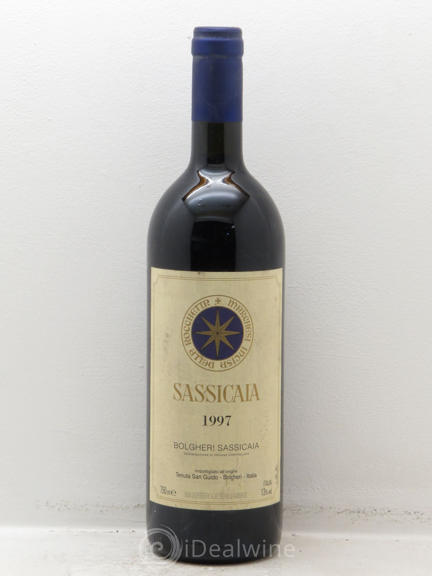 Bolgheri DOC Sassicaia Tenuta San Guido 1997 - Lot de 1 bouteille - 0