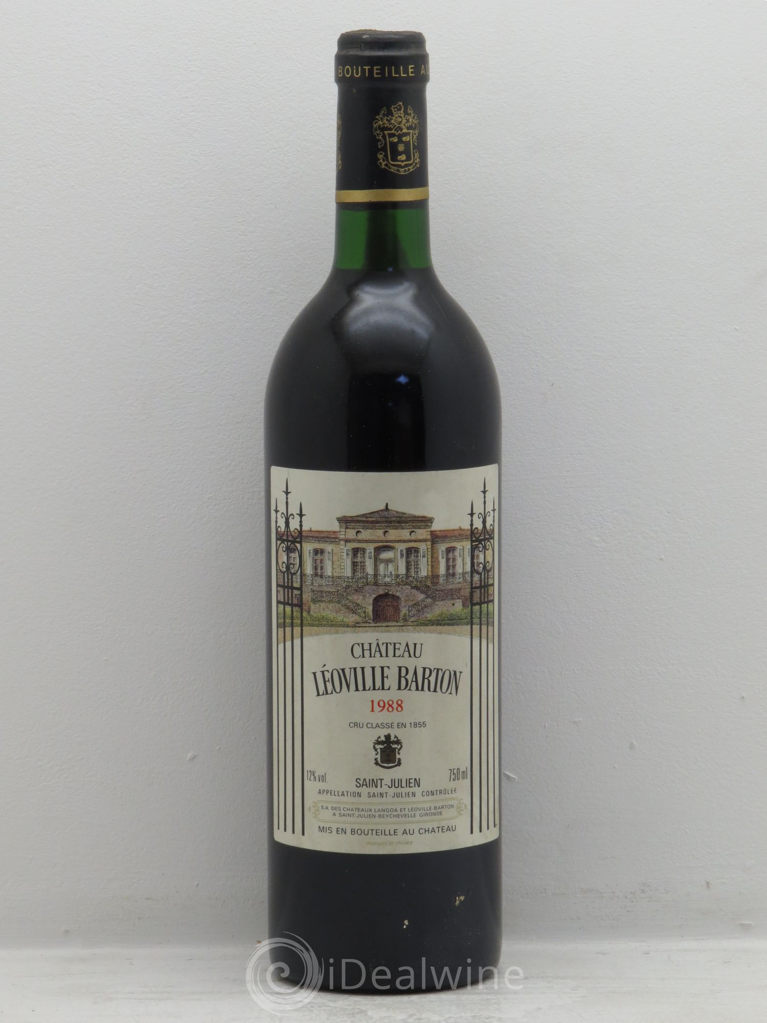 Château Léoville Barton 2ème Grand Cru Classé 1988 - Lot de 6 bouteilles - 0