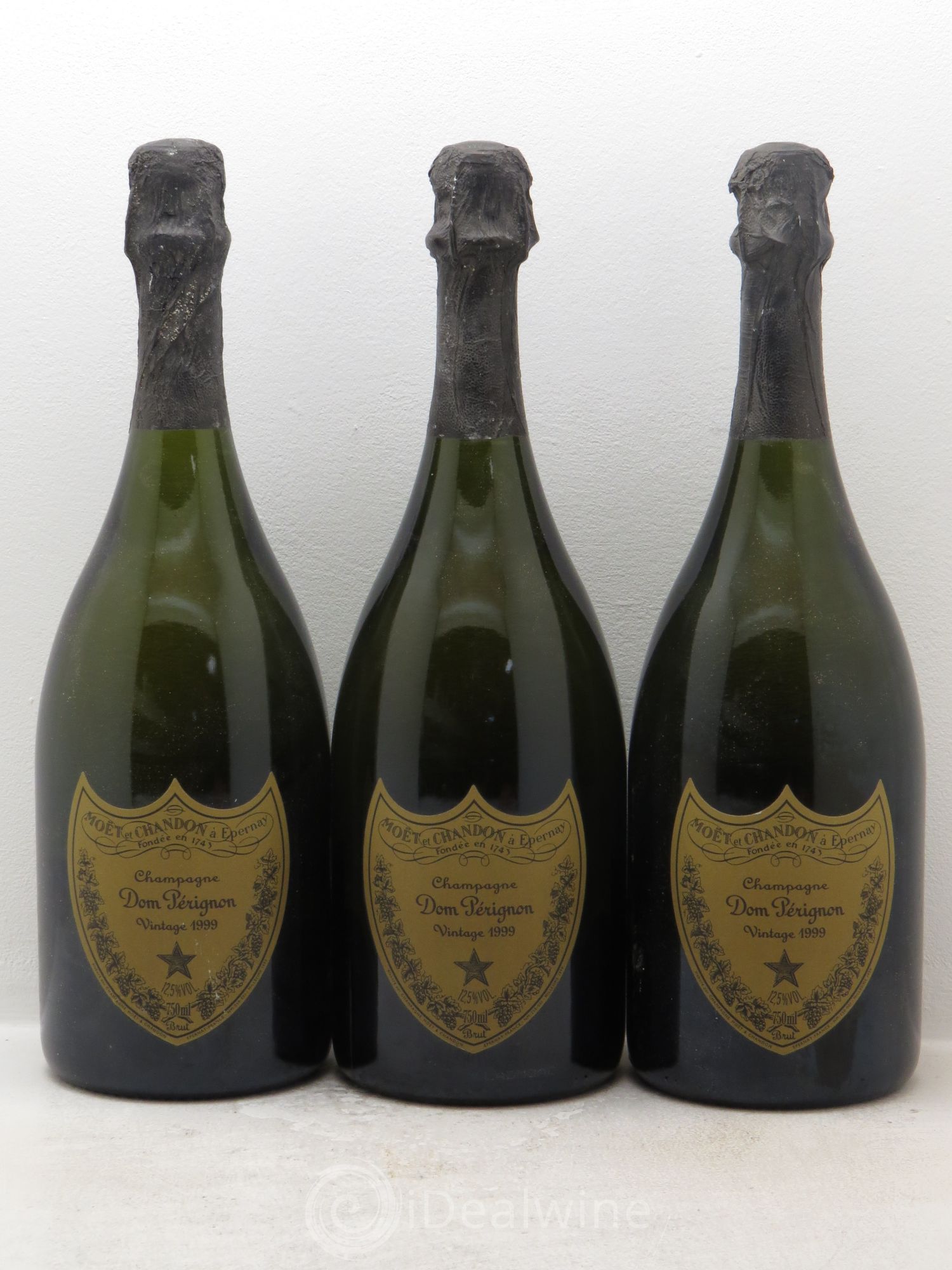 Brut Dom Pérignon 1999 - Lot de 3 bouteilles - 0